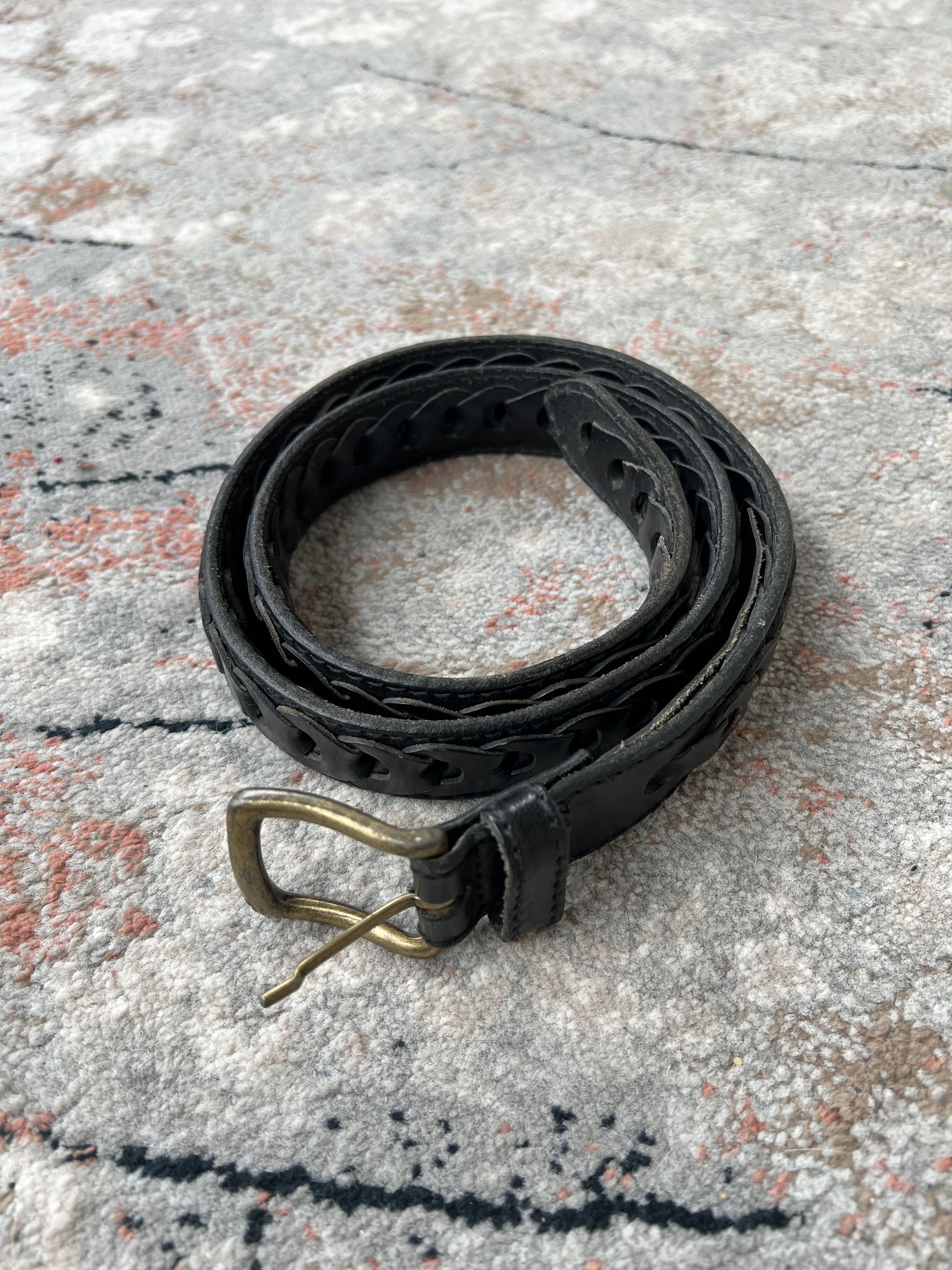 United Colors Of Benetton United Color Of Benetton Leather Belt Size ONE SIZE - 1 Thumbnail