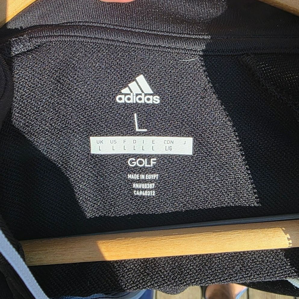 Adidas Adidas Golf Zip-Up Crewneck Size US L / EU 52-54 / 3 - 3 Thumbnail