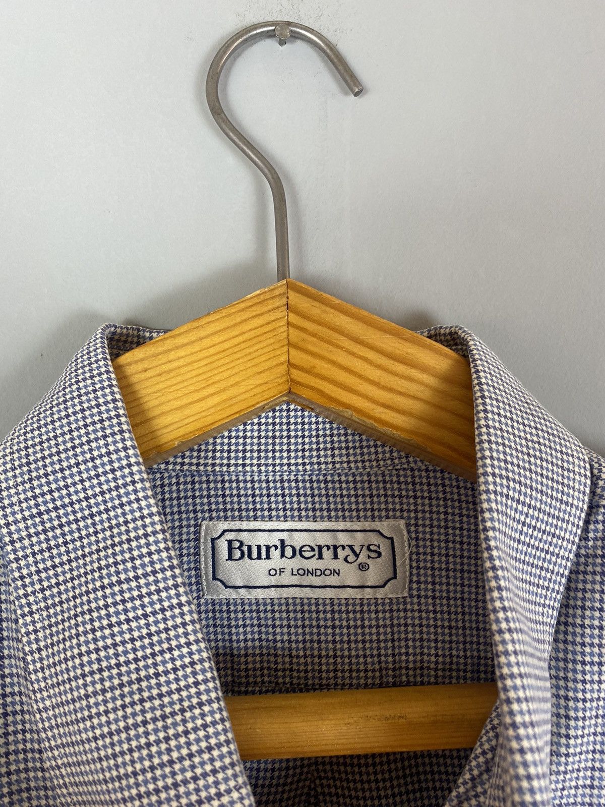 Burberry Vintage 90s Burberrys shirt Size US XL / EU 56 / 4 - 4 Thumbnail