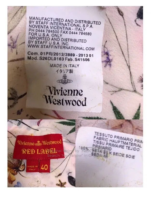 Vivienne Westwood Vivienne Westwood With an irregular coat or straight as a Size S / US 4 / IT 40 - 7 Thumbnail