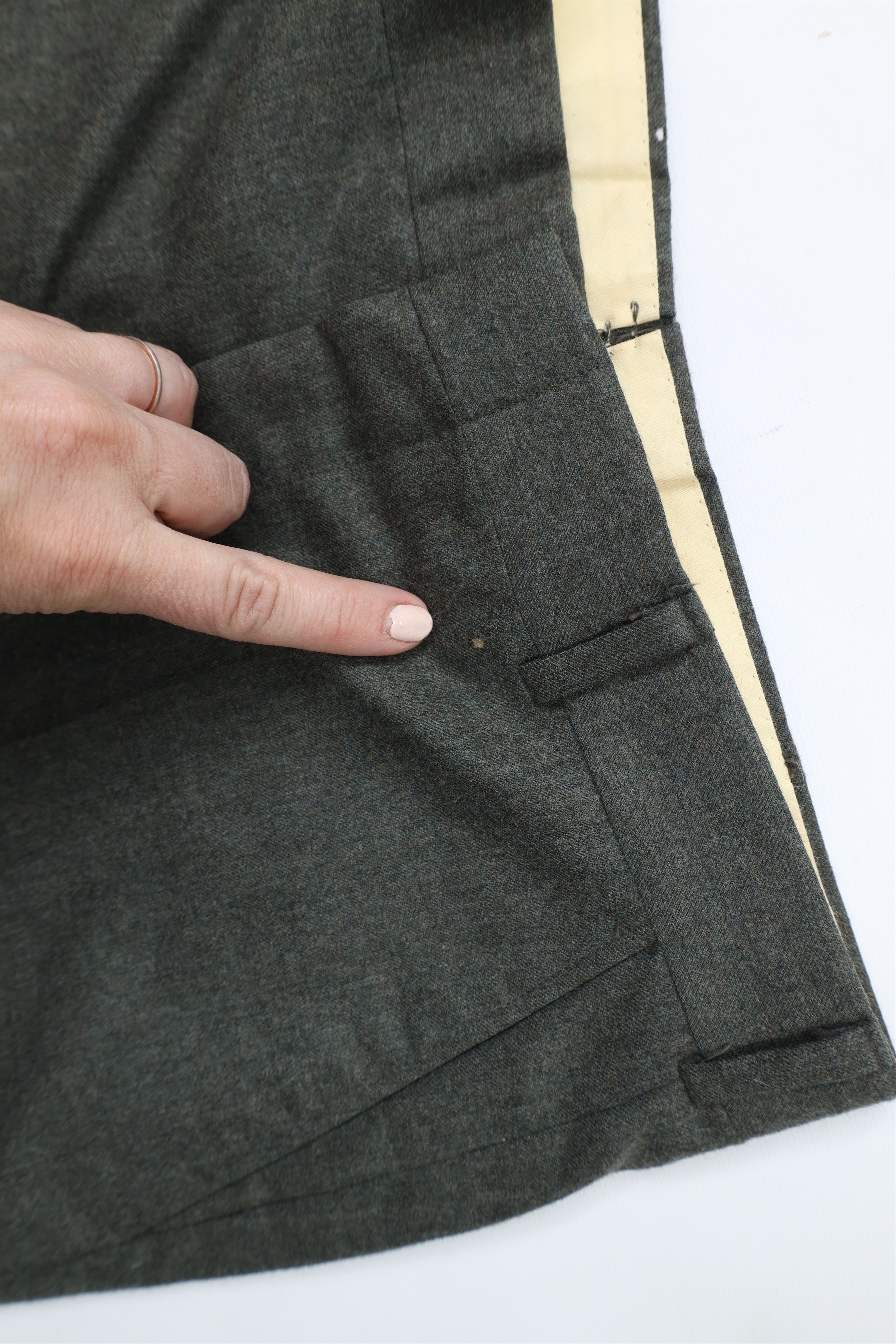 Vintage Vintage 60s 70s Streetwear Wide Leg Chino Pants Green USA Size US 32 / EU 48 - 7 Thumbnail