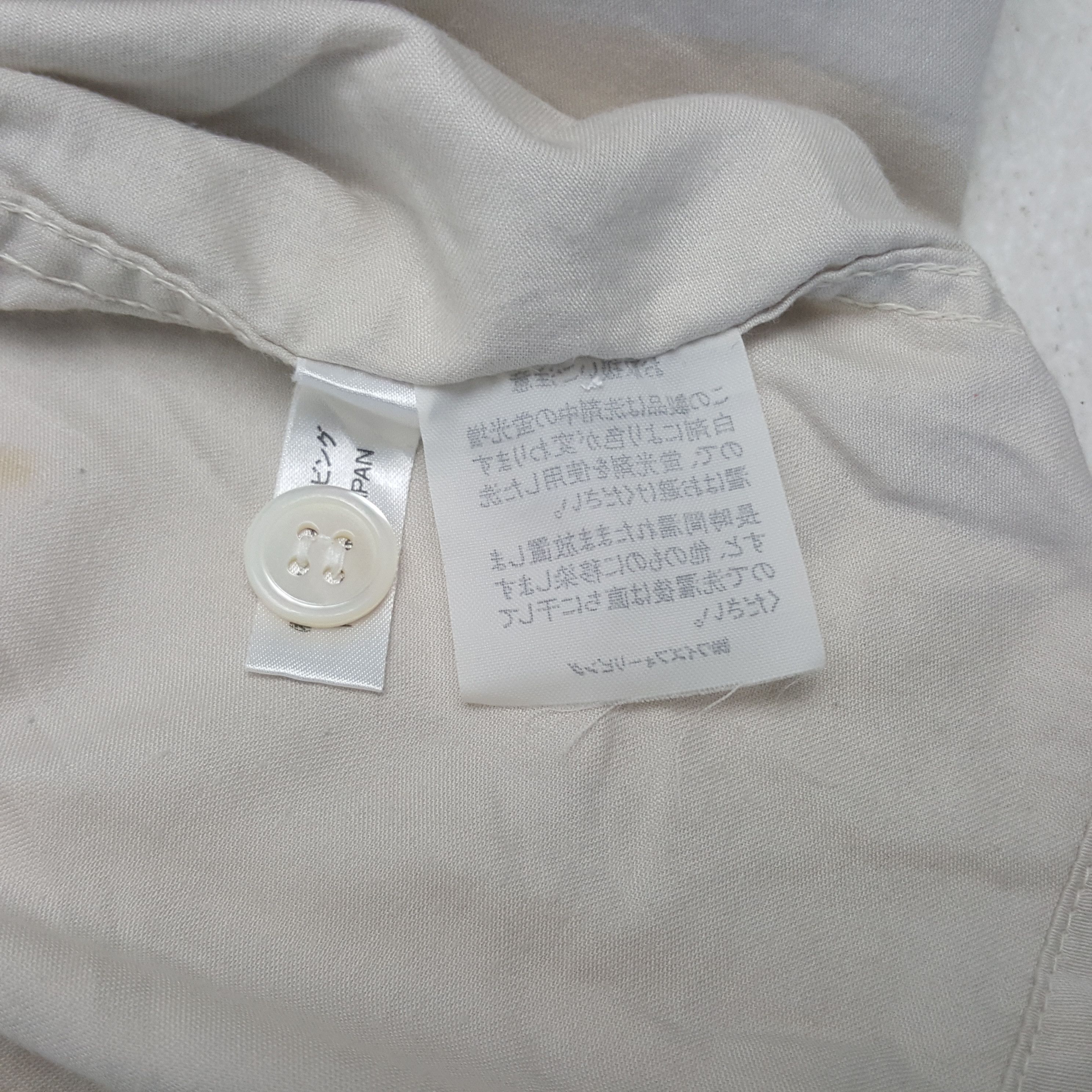 Yohji Yamamoto Vintage Y's For Living Yohji Yamamoto Pyjamas Shirt C294N76 Size US XL / EU 56 / 4 - 10 Thumbnail