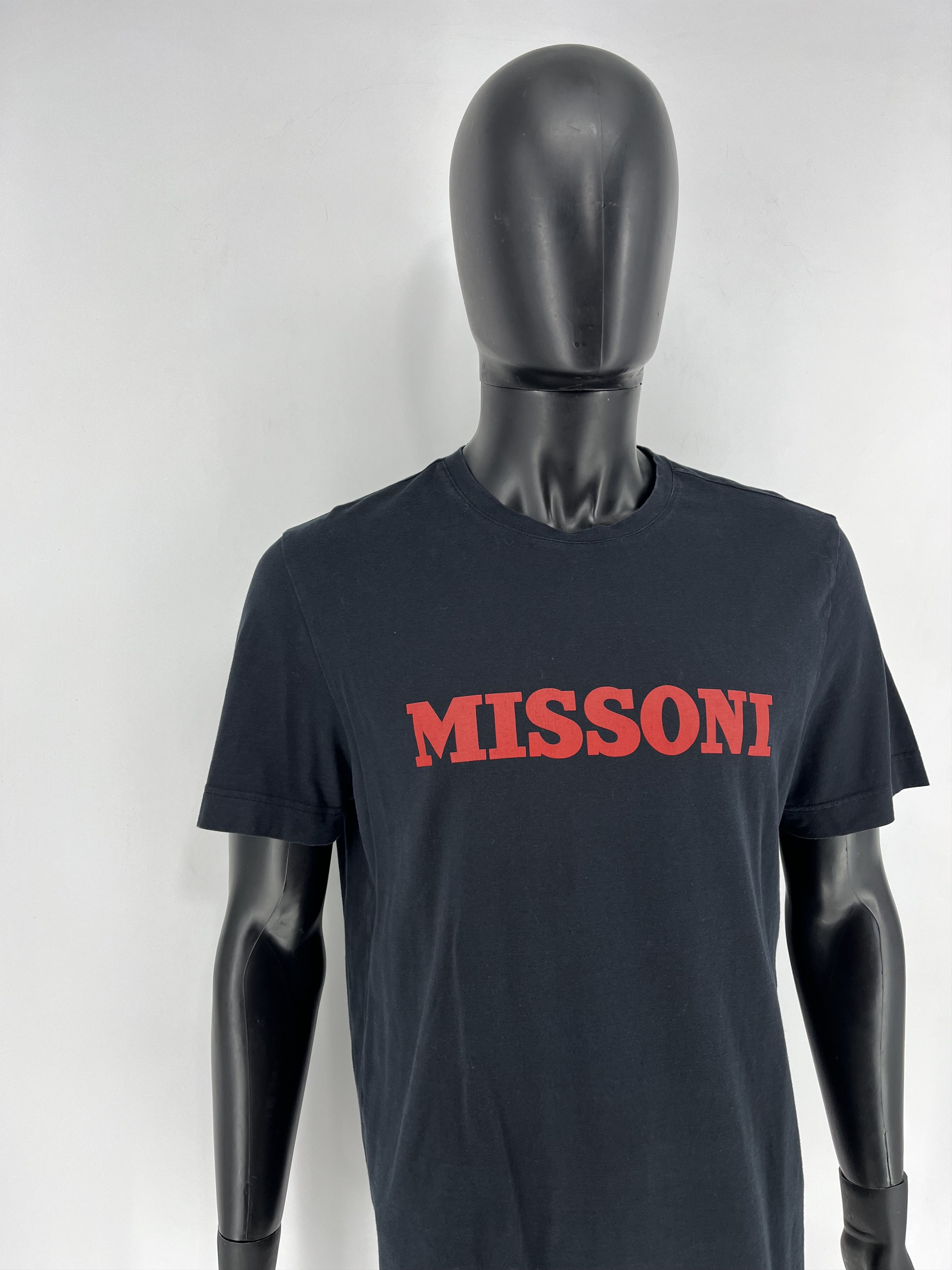 Missoni × Vintage Vintage Missoni Spellout Logo Tshirt Size N Size US M / EU 48-50 / 2 - 3 Thumbnail