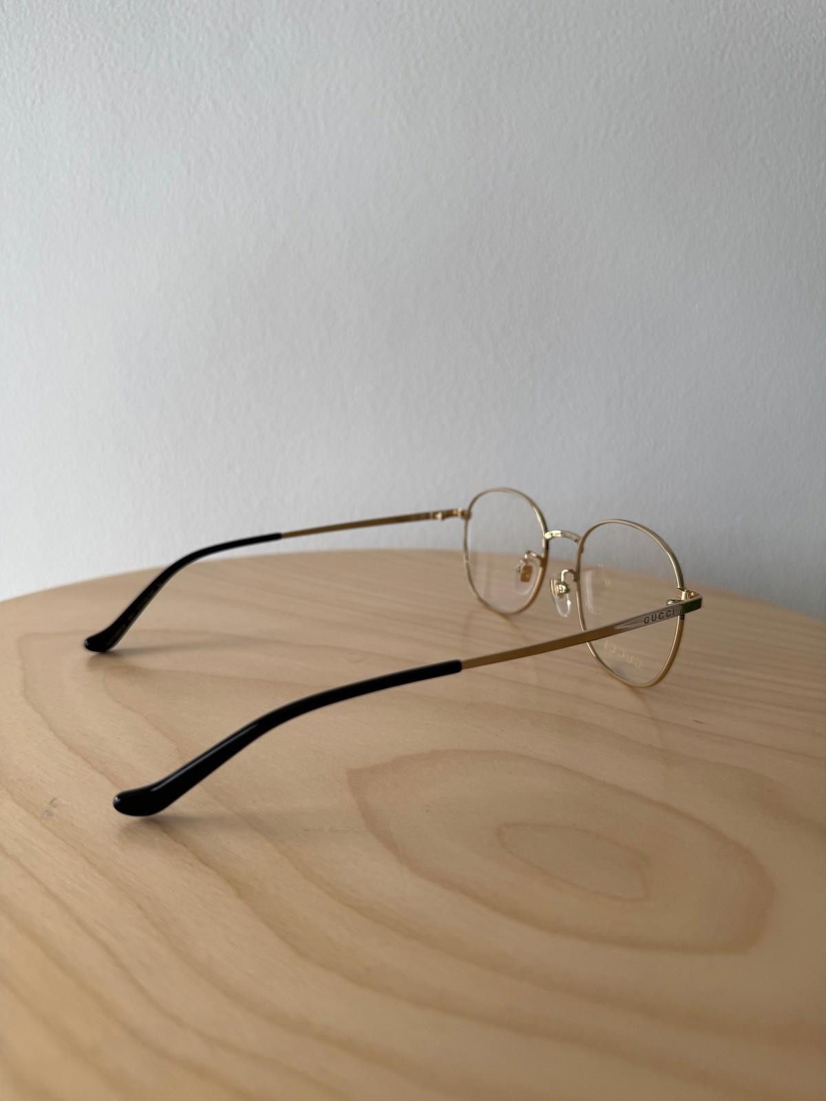 Gucci New Gucci eyewear glasses eyeglasses GG1469OA 001 gold Size ONE SIZE - 6 Thumbnail