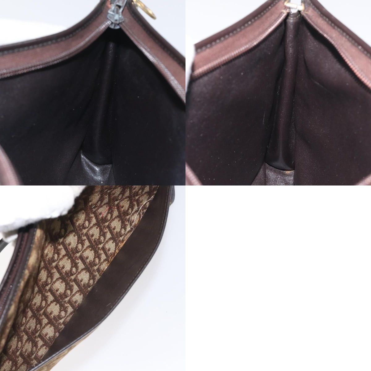 Dior DIOR Trotter Canvas Shoulder Bag Brown Size ONE SIZE - 12 Thumbnail