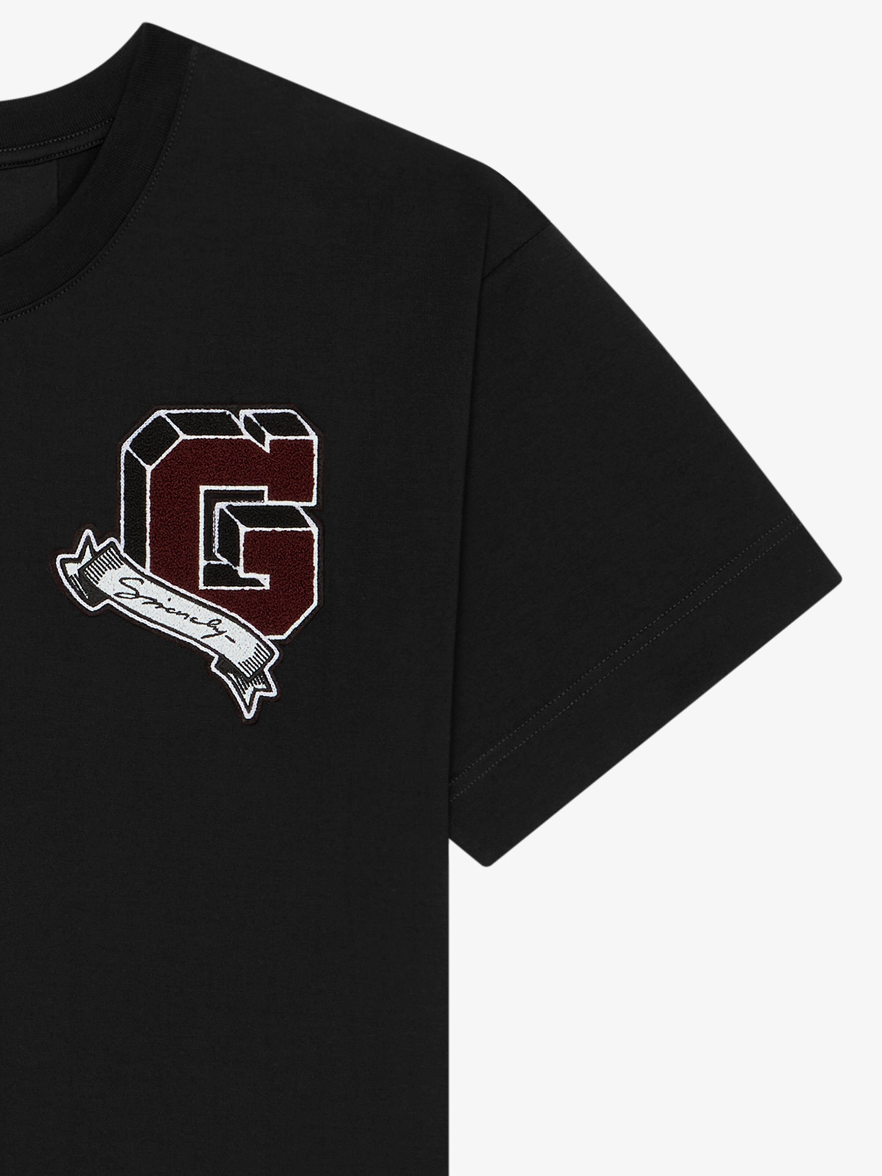 Givenchy o1w1db10326 Regular T-Shirt in Black Size US XXL / EU 58 / 5 - 2 Thumbnail
