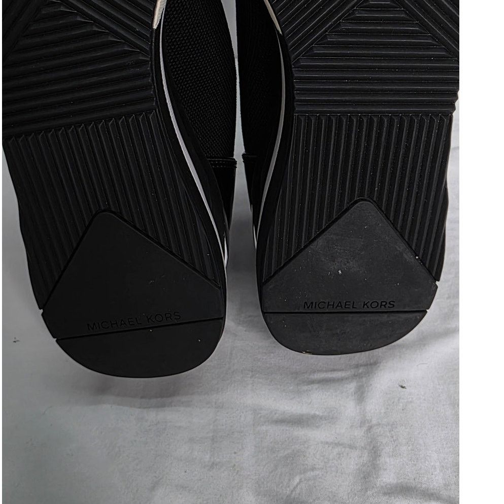 Michael Kors Michael Michael Kors Skyler Black Wedge Sneaker Bootie Size US 8.5 / IT 38.5 - 13 Thumbnail