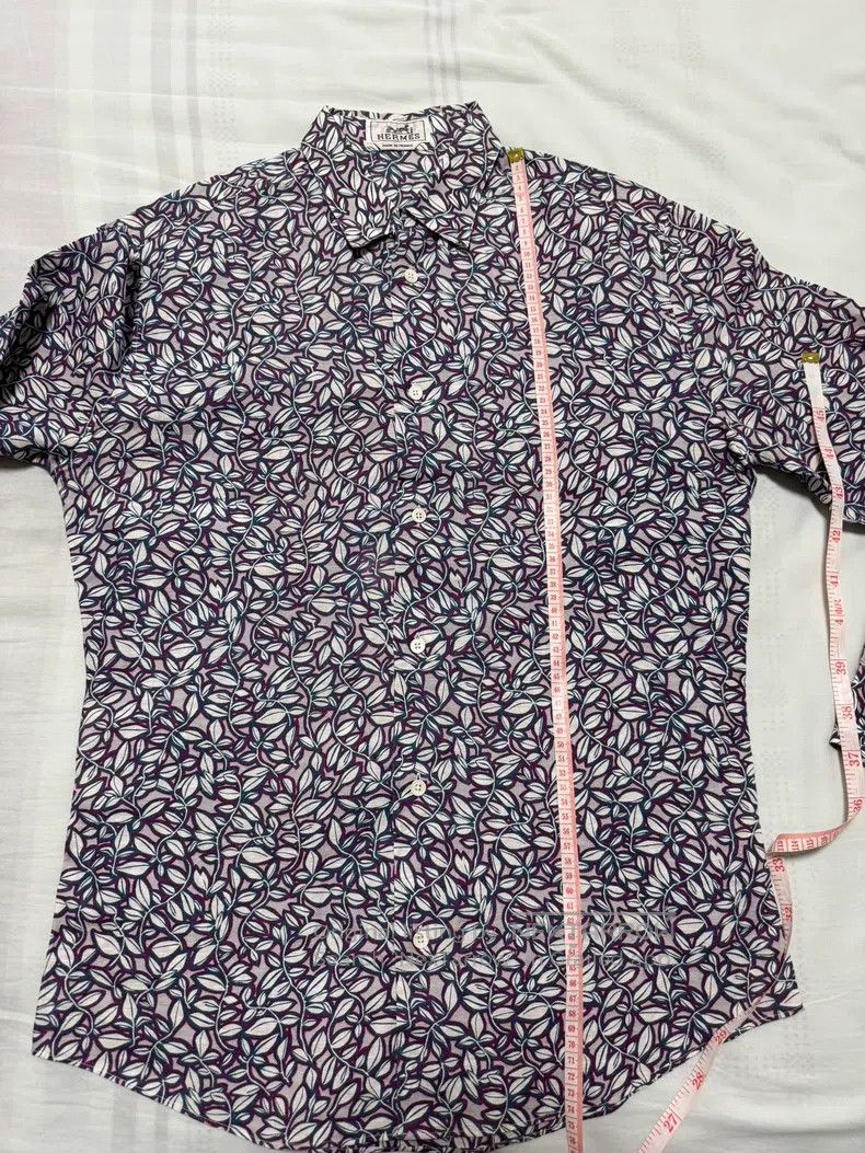 Hermes Hermes size 39 Linen shirt with 67% linen and 33% cotton Size US M / EU 48-50 / 2 - 5 Thumbnail