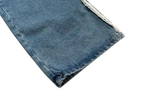VIBE High Street White Striped Washed Jeans Size US 35 - 8 Thumbnail