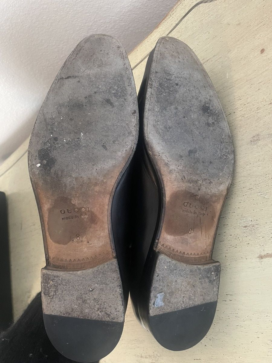 Gucci Plain Toe Leather Oxfords Size US 9 / EU 42 - 8 Thumbnail