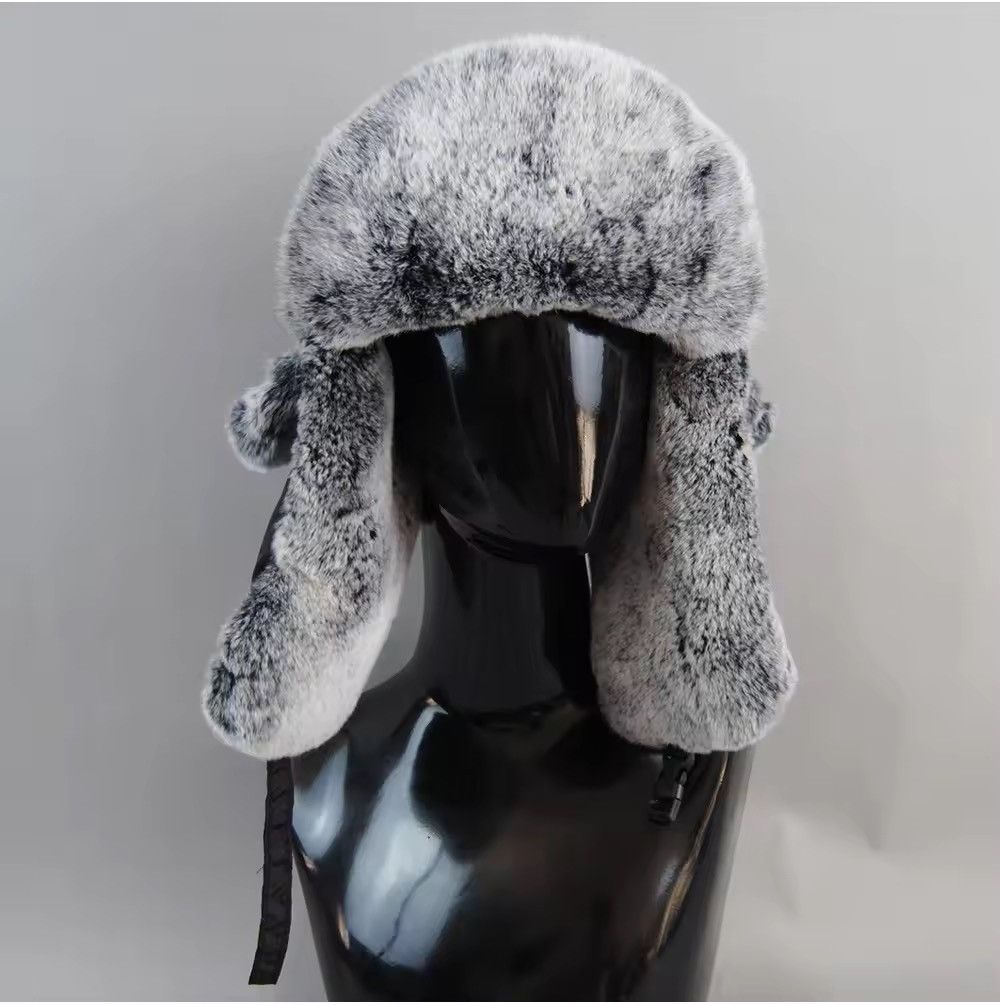 Other Warm Fur Bomber Hat With Earflaps Size ONE SIZE - 2 Thumbnail