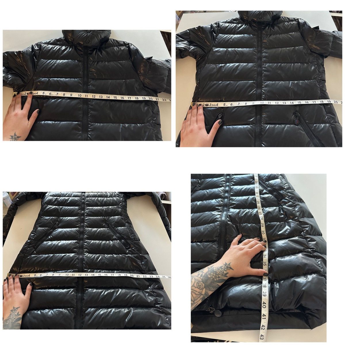 Moncler Moncler Women's Moka Long Puffer Coat Quilted Goose Down Size ONE SIZE - 5 Thumbnail
