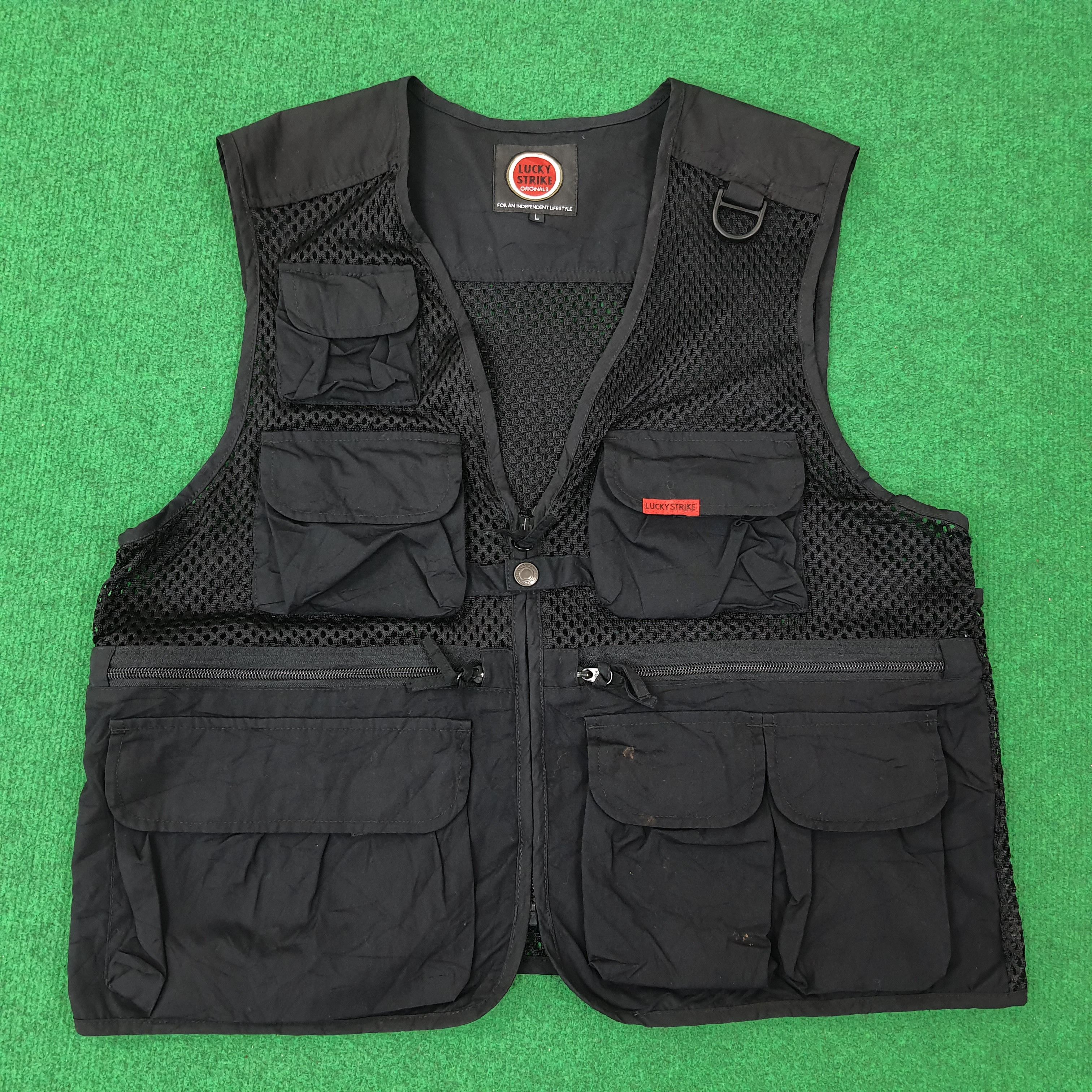 Other Vintage Lucky Strike Motorsports Vests C239N76 Size US M / EU 48-50 / 2 - 1 Thumbnail
