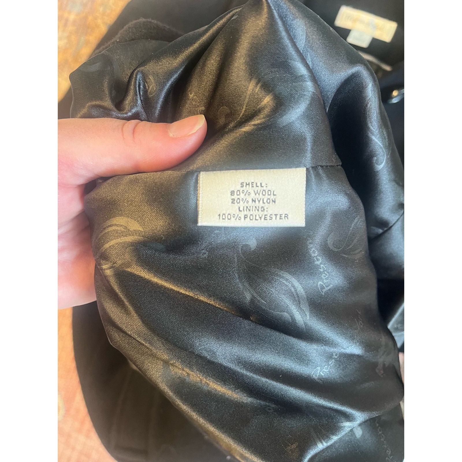 Preston & York Preston & York Single Breasted Trench Coat Black SZ 6 Size M / US 6-8 / IT 42-44 - 3 Thumbnail