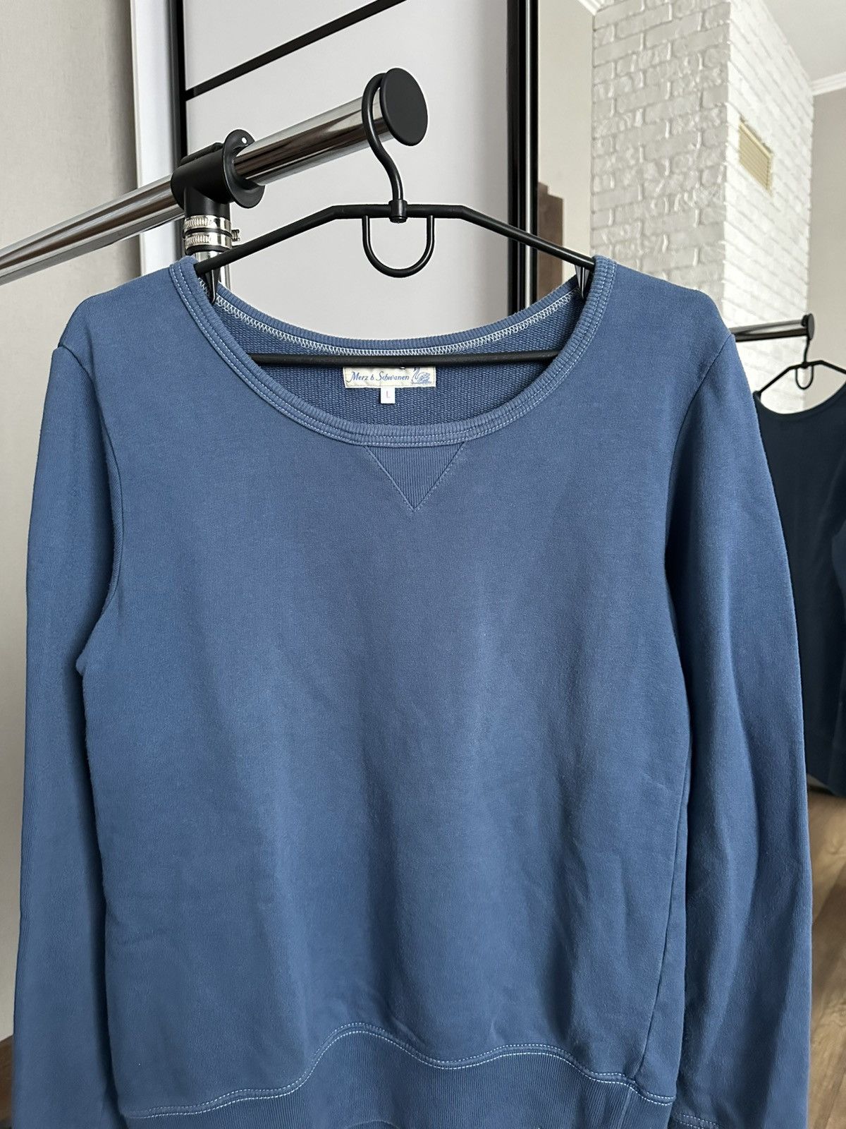 Merz B. Schwanen Merz B Schwanen Heavy Sweatshirt Crewneck Size US L / EU 52-54 / 3 - 5 Thumbnail