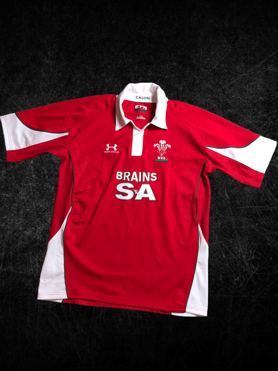 Under Armour Wales WRU Rugby Home Shirt Under Armour Y2k Size US L / EU 52-54 / 3 - 1 Thumbnail
