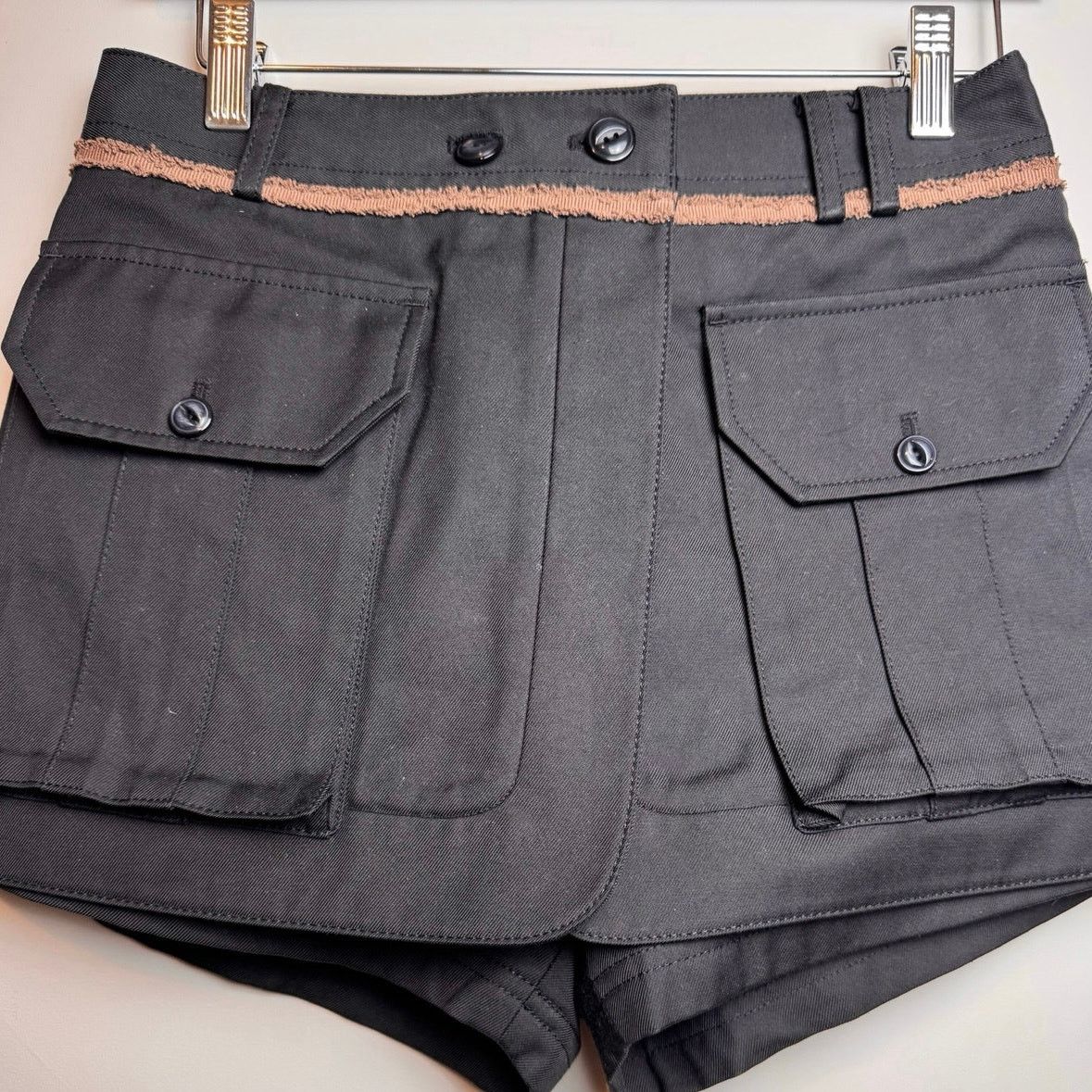 SSENSE NWT Kijun Joel Wrap Shorts - Size S Size 26" / US 2 / IT 38 - 6 Thumbnail