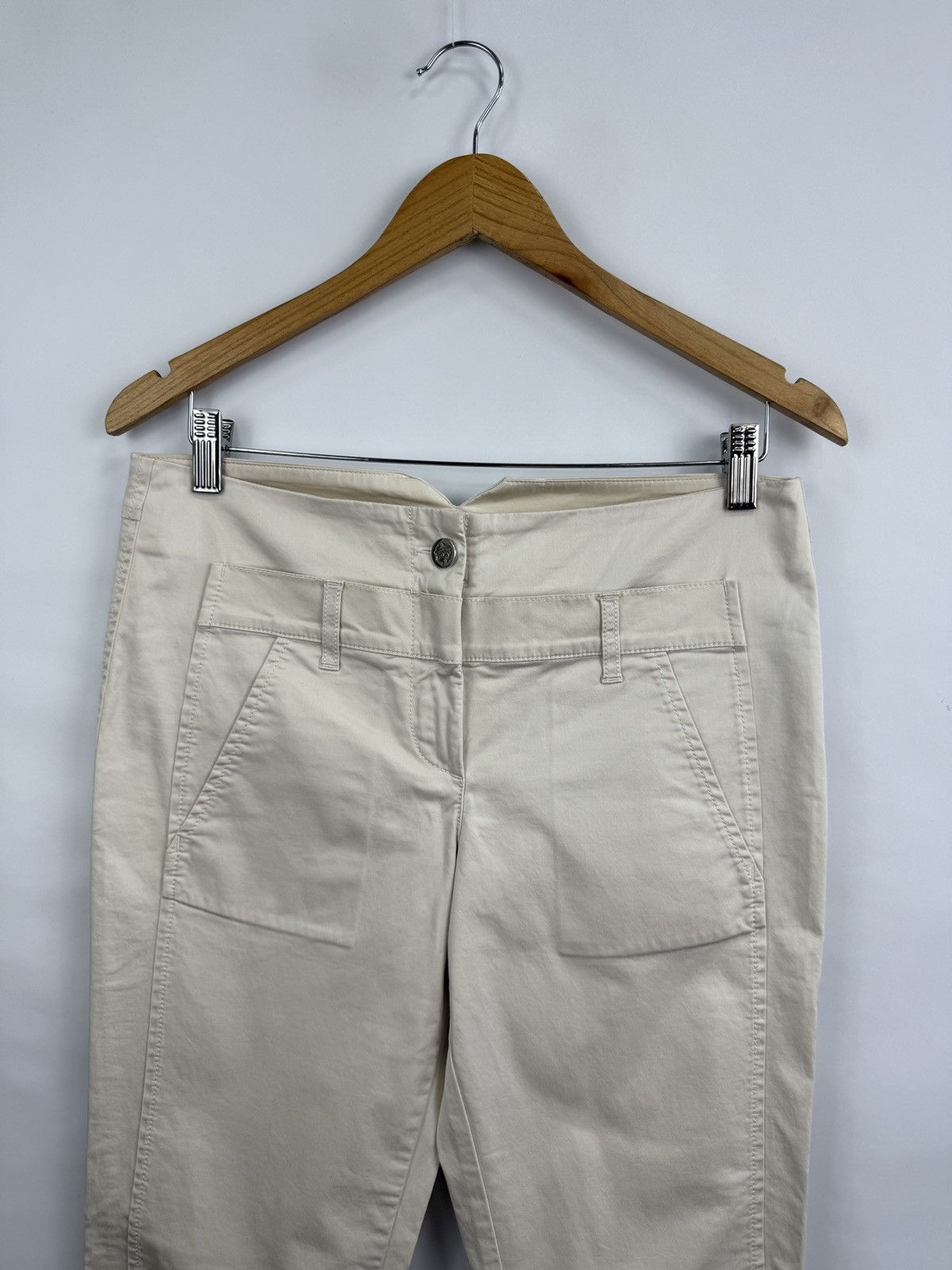Roberto Cavalli 🇮🇹 Vintage 90s Roberto Cavalli Retro Pants Rare Hype Y2K Size 30" / US 8 / IT 44 - 4 Thumbnail