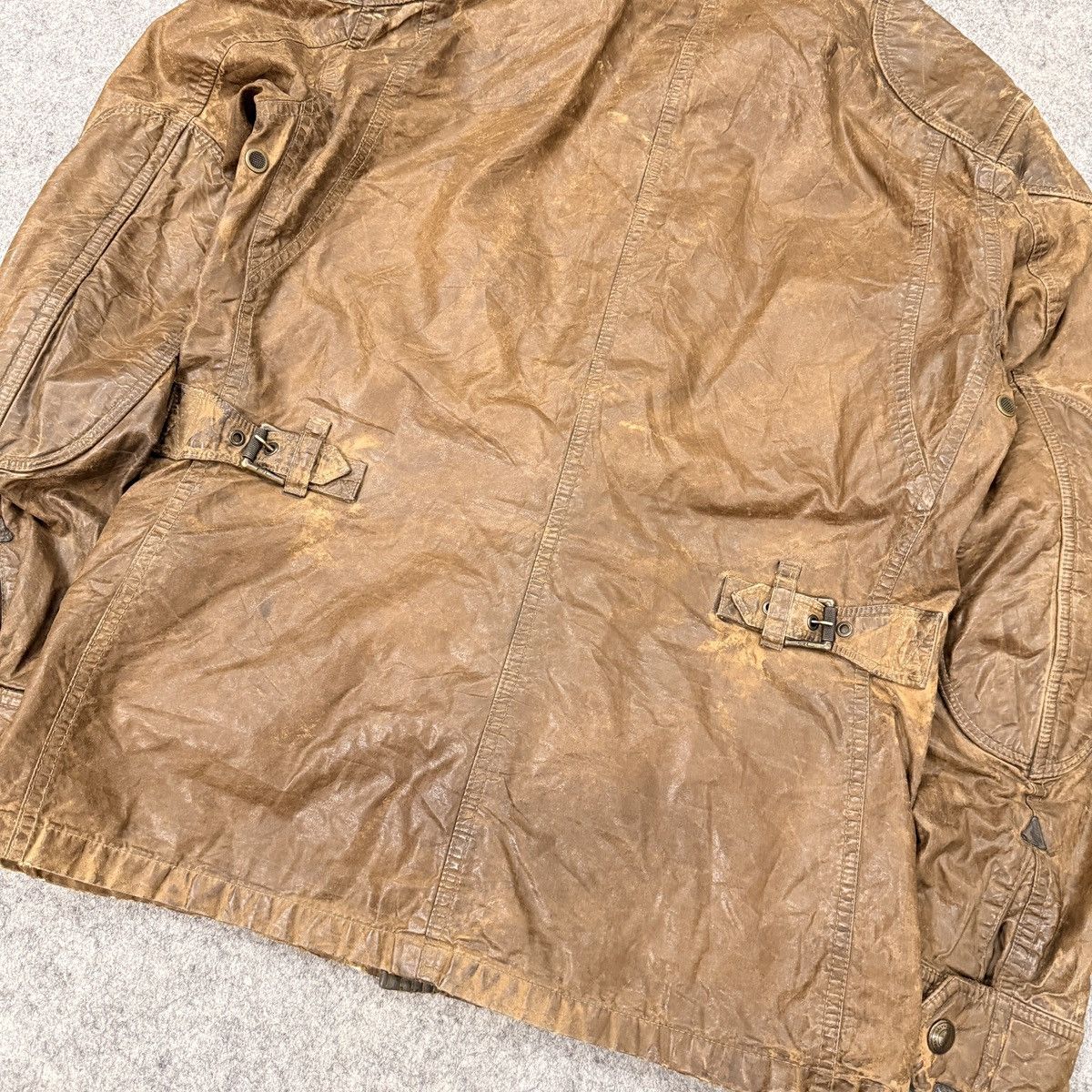 Polo Ralph Lauren 90🔥 vintage polo ralph lauren brown wax jacket Size US S / EU 44-46 / 1 - 15 Thumbnail