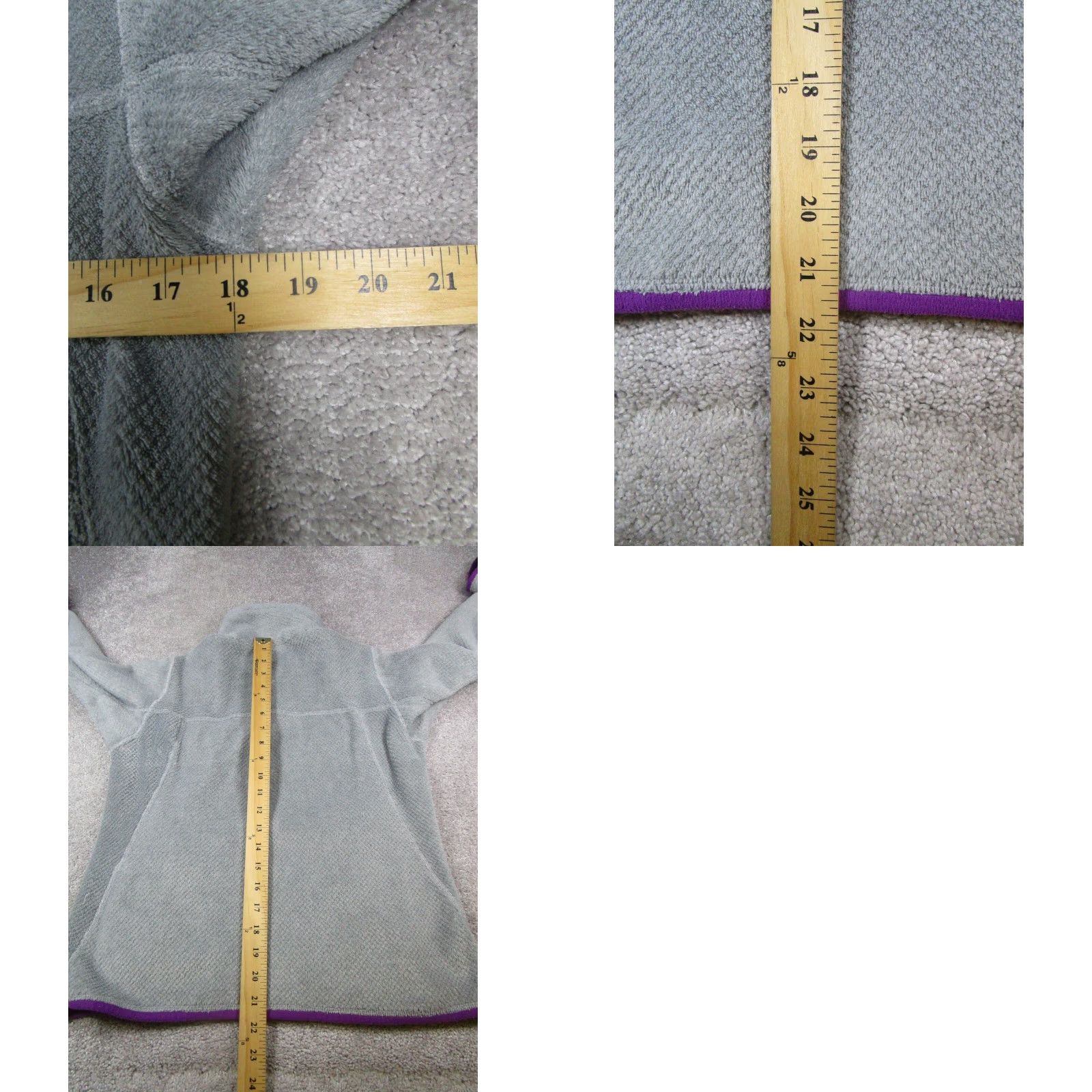 Patagonia Patagonia Re-Tool Snap-T Sweater Womens M Purple Jacket Size M / US 6-8 / IT 42-44 - 8 Thumbnail