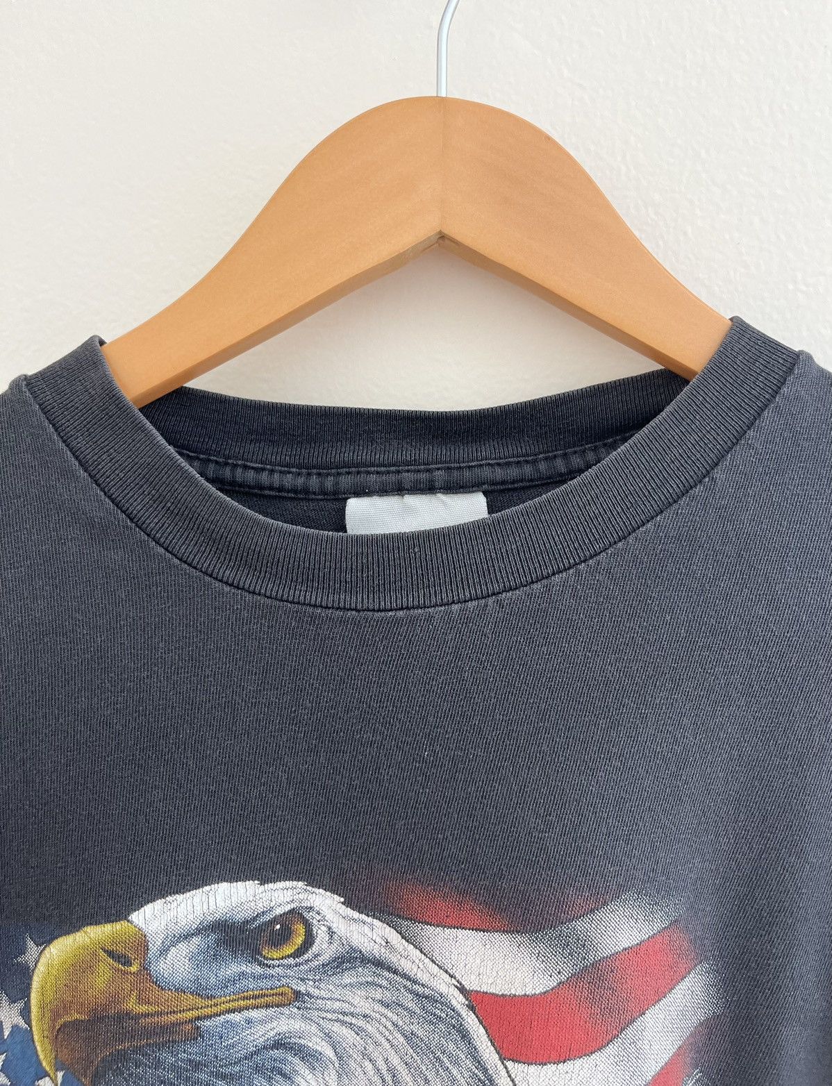 Harley Davidson Vintage 00’s Protect Our “American Tradition” Faded T-Shirt Size US XL / EU 56 / 4 - 7 Thumbnail