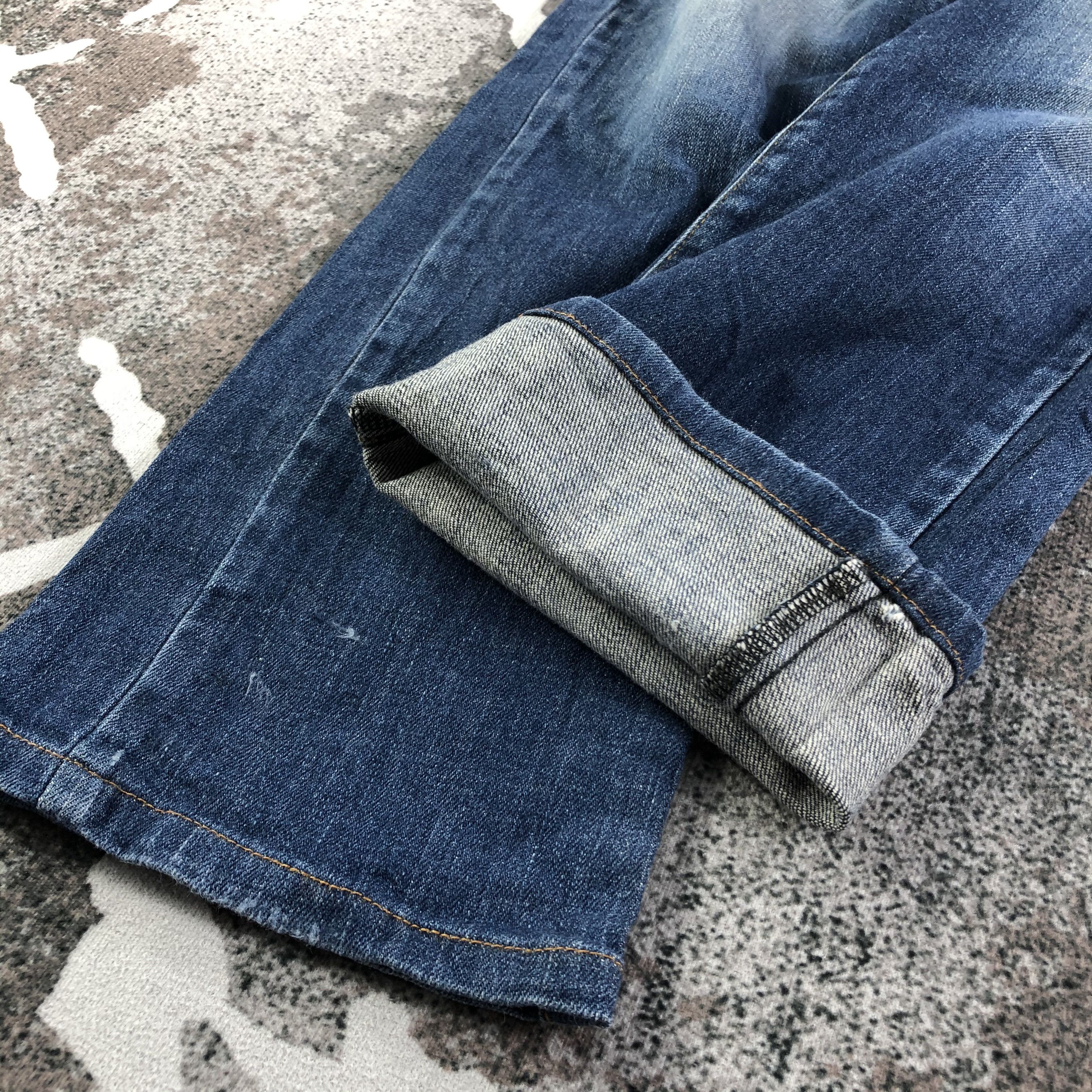 Japanese Brand John Bull Jeans Blue Wash Denim KJ1614 Size US 28 / EU 44 - 6 Thumbnail