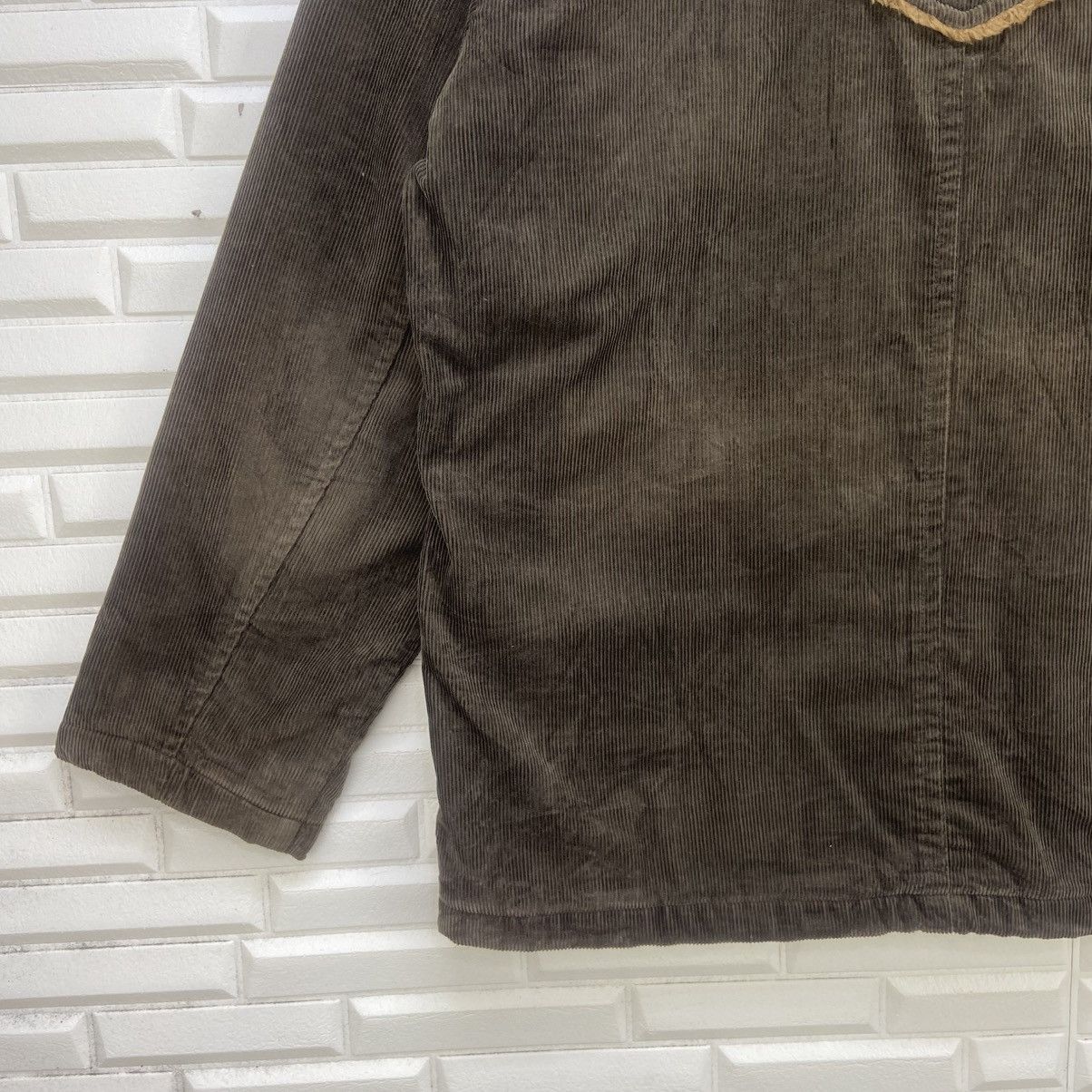 Japanese Brand Jeaning Garage Corduroy Sherpa Heavy Coat Size US XL / EU 56 / 4 - 12 Thumbnail