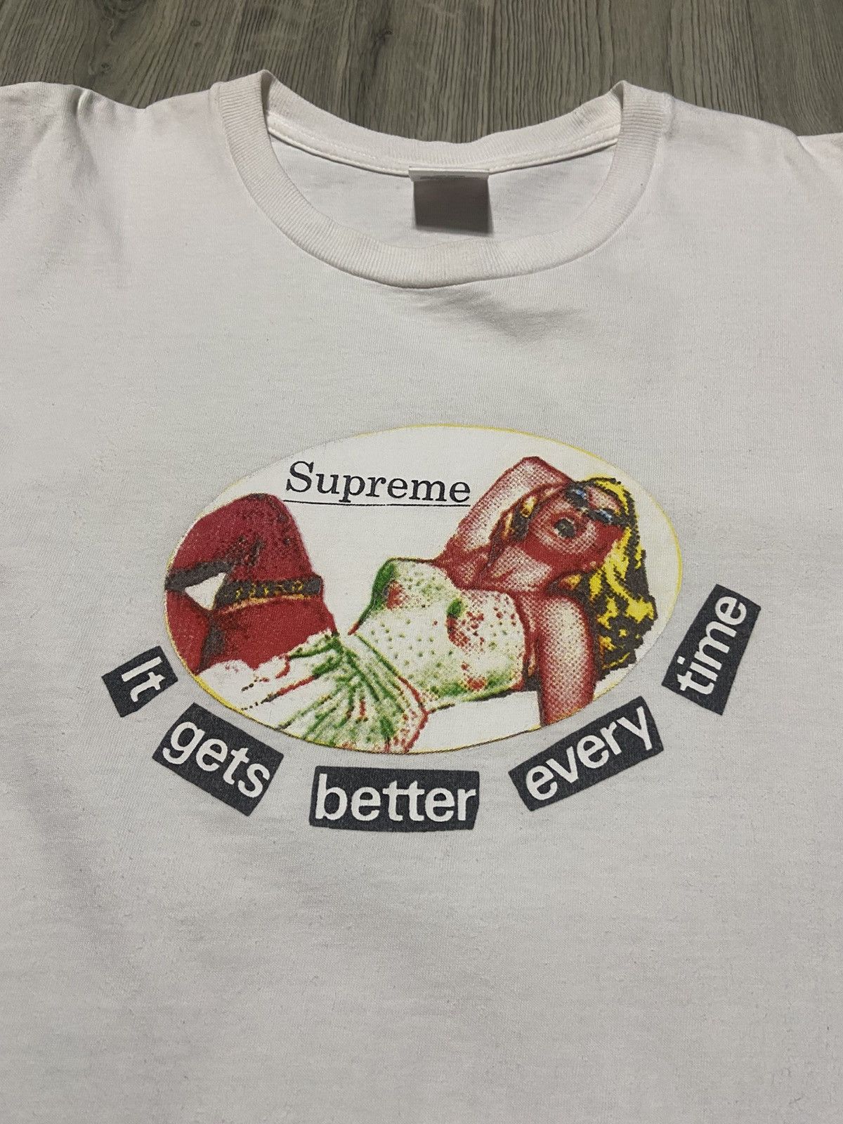 Supreme Supreme It Gets Better Every Time T Shirt Size M Size US M / EU 48-50 / 2 - 2 Thumbnail