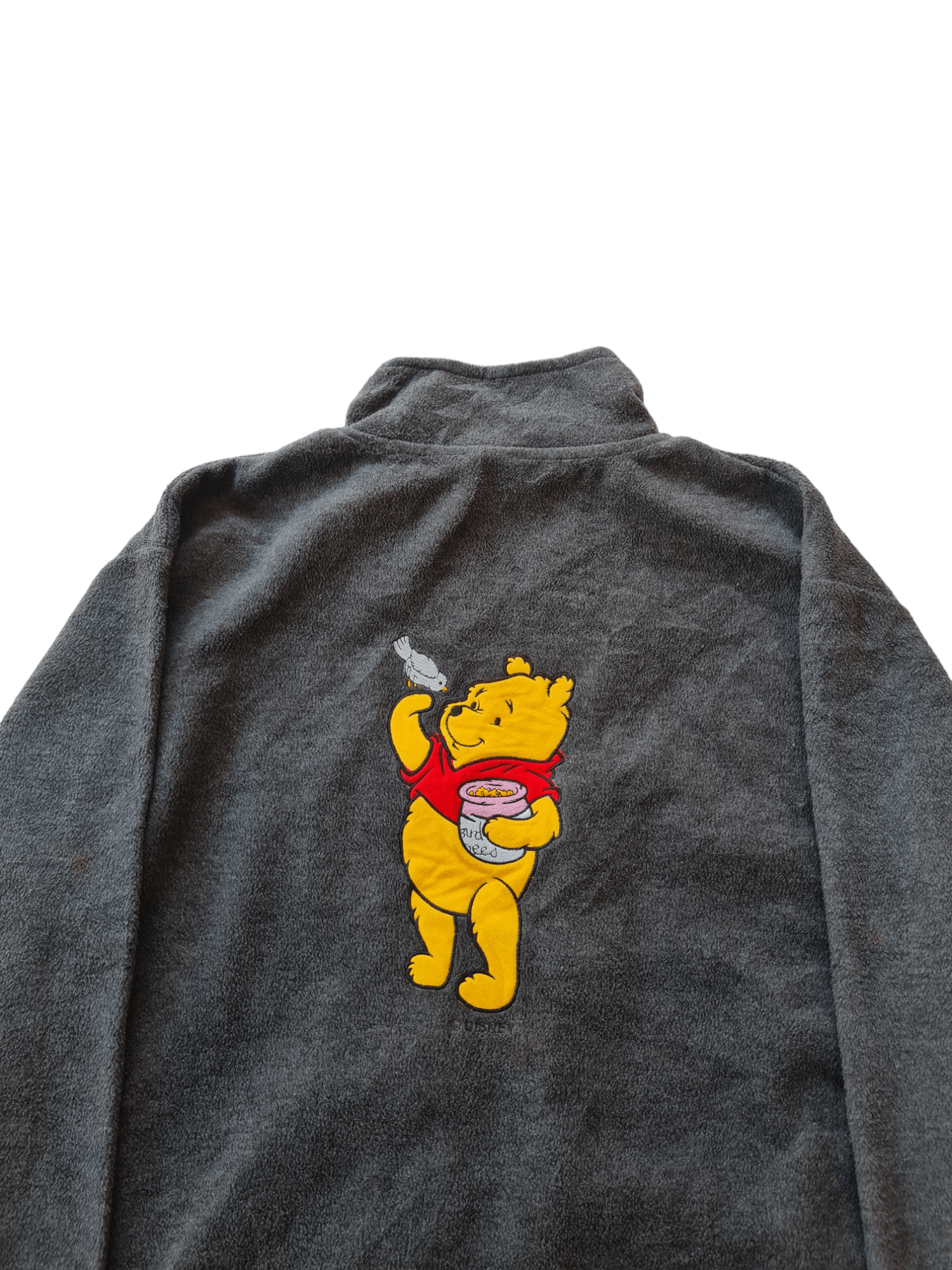 Cartoon Network × Disney × Vintage Vintage Disney Pooh Fleece Jacket Zipper Size US L / EU 52-54 / 3 - 3 Thumbnail
