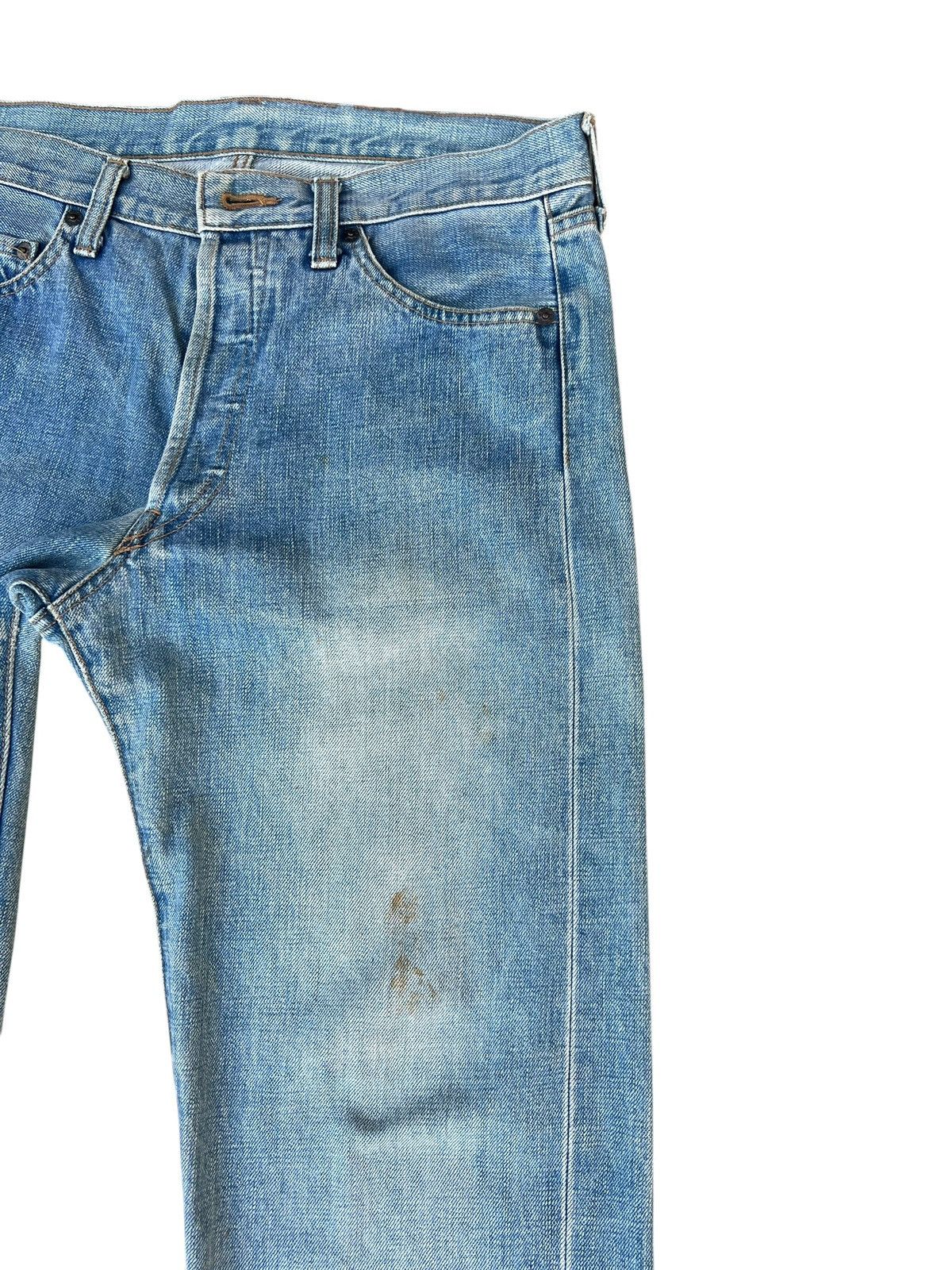 Shellac Vintage 90s Ozone Rocks Japan Fade Aging Stains Jeans Size US 32 / EU 48 - 7 Thumbnail