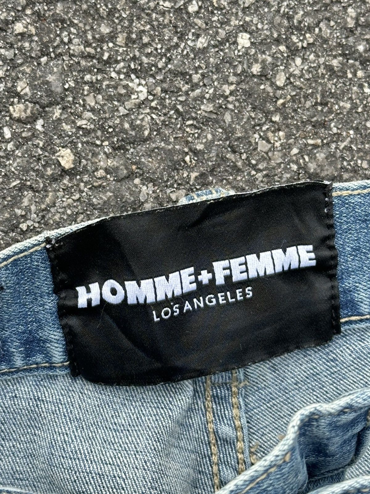 Homme + Femme La denim jeans from the brand Homme + Femme. Size US 30 / EU 46 - 17 Thumbnail