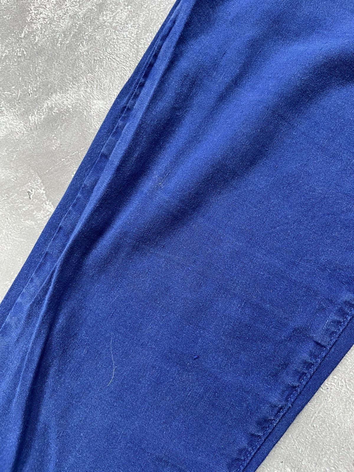 Giorgio Armani Armani Jeans Linen Lino-flex Pants Blue Size 32 Size 32" / US 10 / IT 46 - 3 Thumbnail