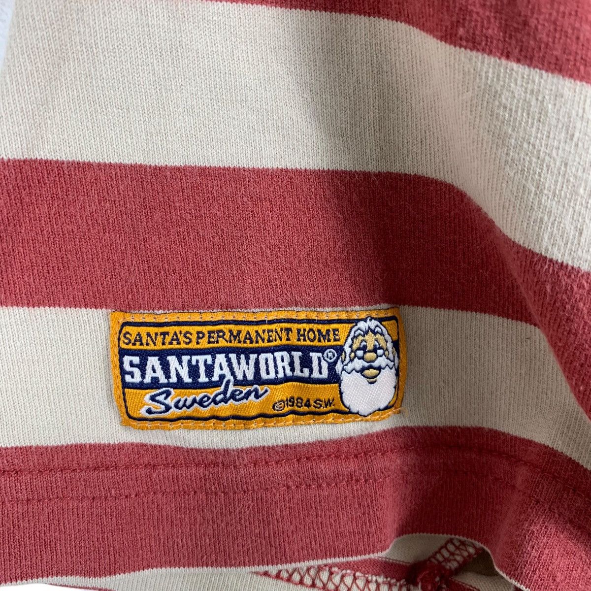 Vintage Vintage SANTAWORLD SWEDEN WONDERLAND Dog Striped Tee Shirt Size M / US 6-8 / IT 42-44 - 6 Thumbnail