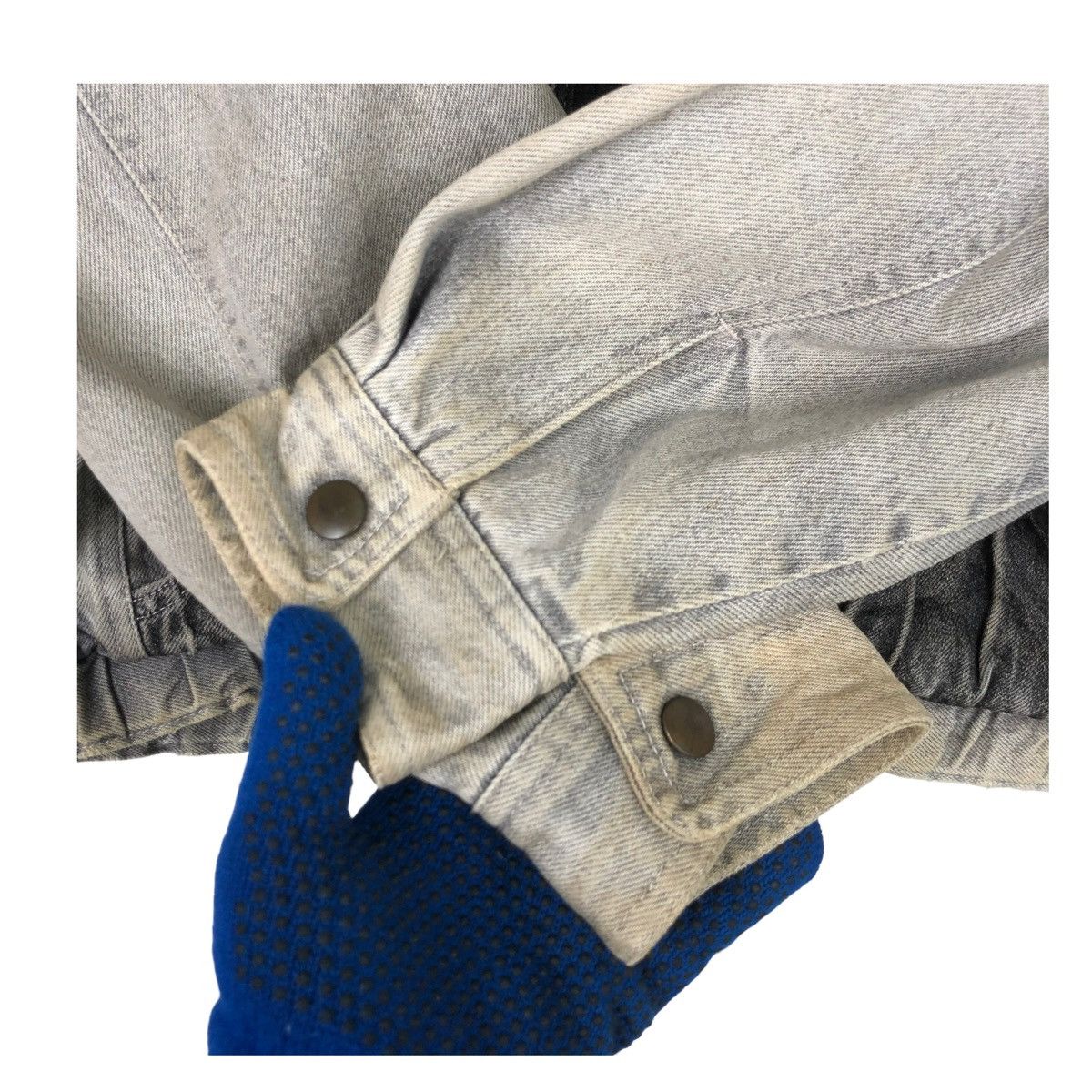 Issey Miyake × Japanese Brand STEAL💥90s GUM GUMEX DENIM RIOT BOMBER JACKET Size US M / EU 48-50 / 2 - 8 Thumbnail