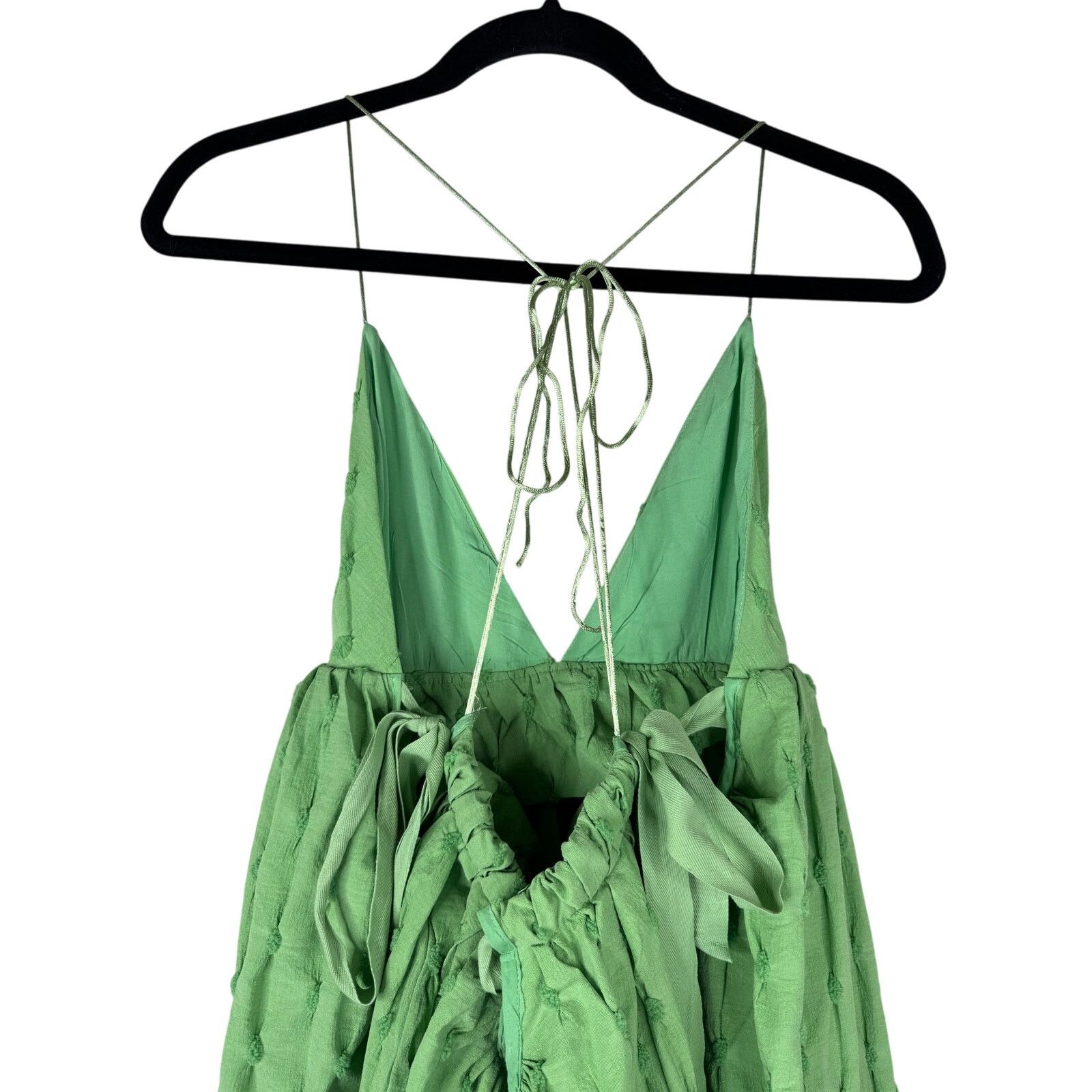 Free People Free People NEW Primmy Midi Dress Size Medium Green Size M / US 6-8 / IT 42-44 - 14 Thumbnail