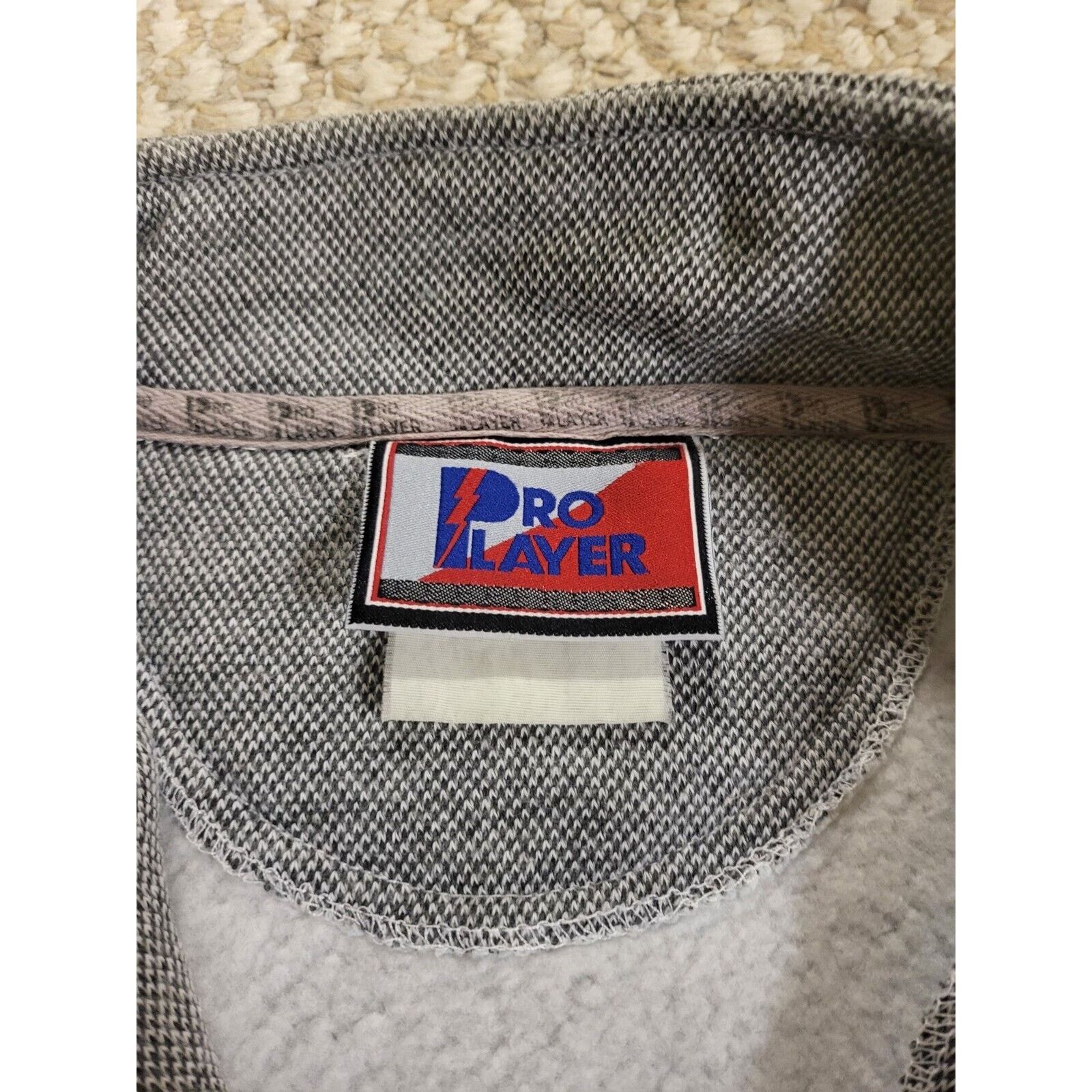 Pro Player Miami Dolphins Pro Player Embroidered 1/4 Zip Sweatshirt. Size US M / EU 48-50 / 2 - 4 Thumbnail