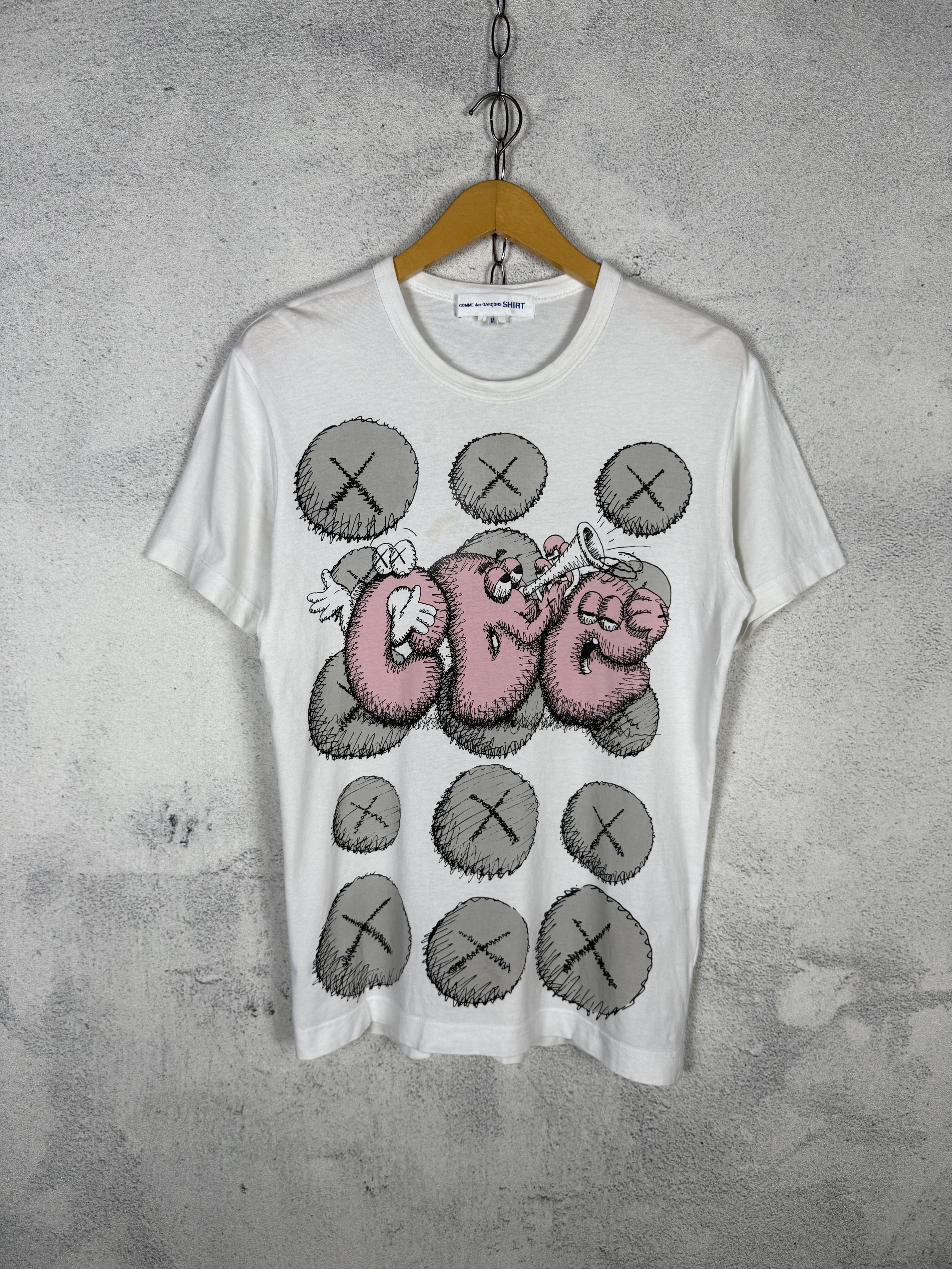 Comme des Garcons SHIRT × Kaws Comme Des Garcons CDG x Kaws Tshirt Size US M / EU 48-50 / 2 - 1 Thumbnail