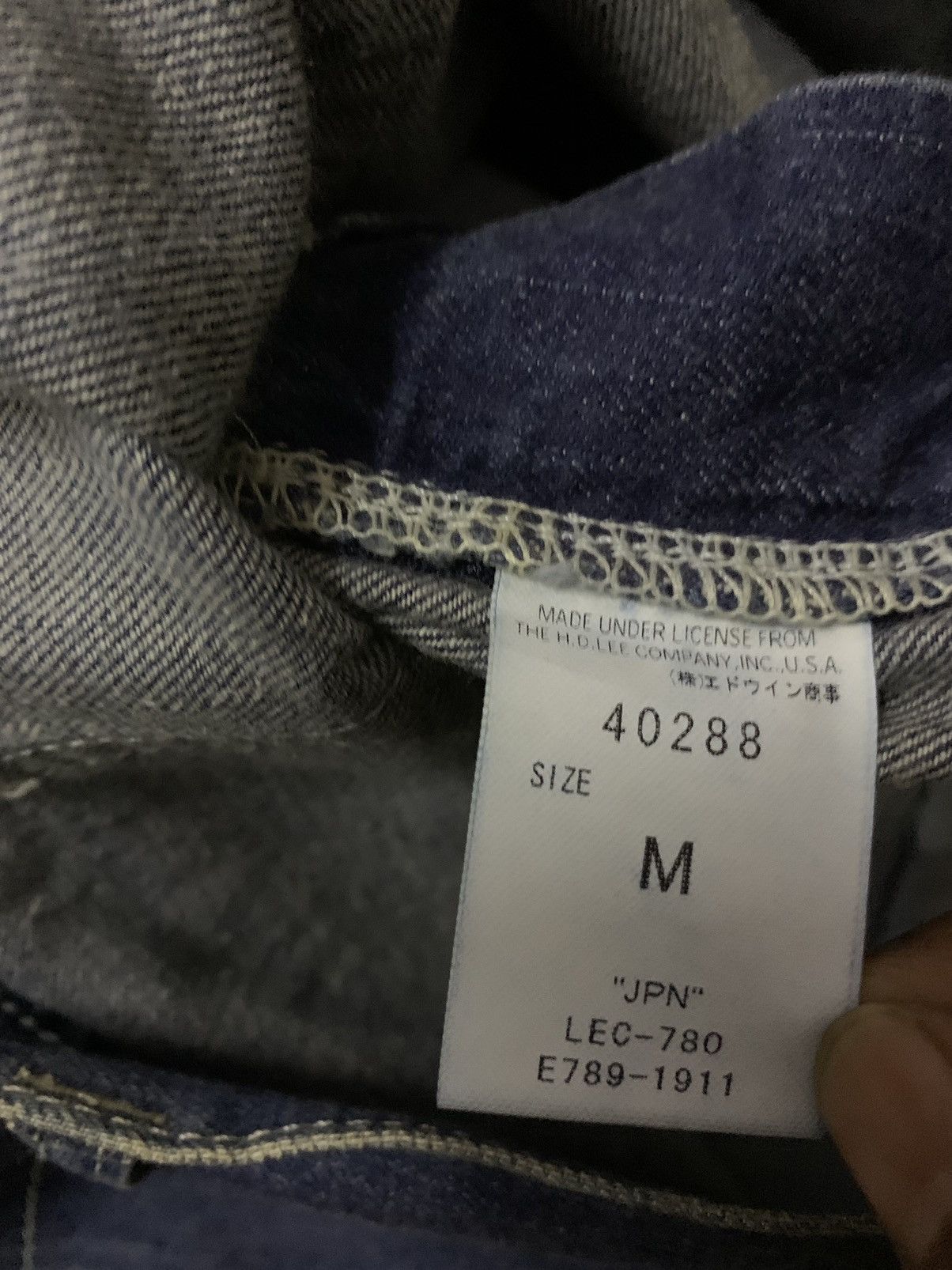 Japanese Brand × Lee × Vintage Vintage Lee Carpenter Denim Pant Size US 32 / EU 48 - 7 Thumbnail