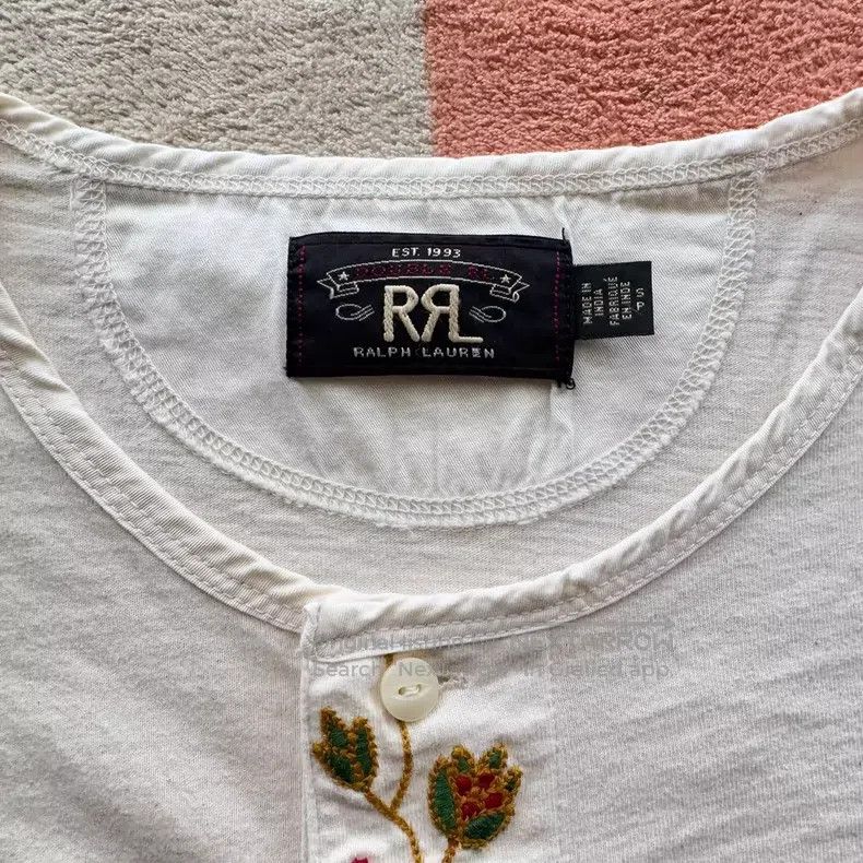 RRL Ralph Lauren RRL Ralph Lauren Embroidered Henry collar Size US S / EU 44-46 / 1 - 3 Thumbnail