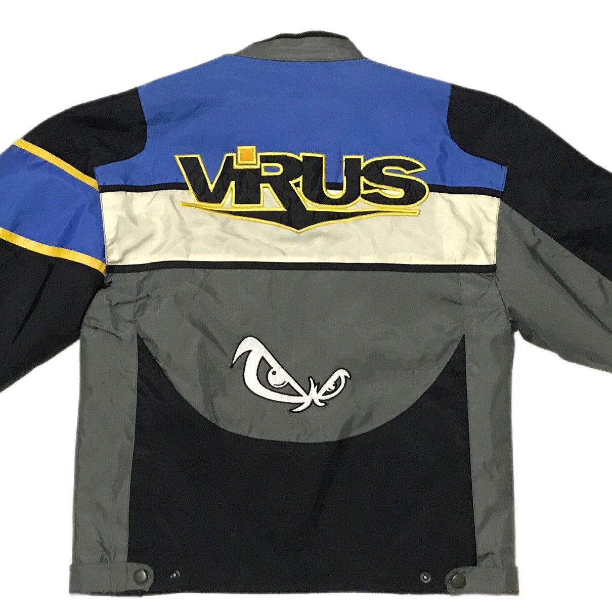 Vintage virus motorcycle nylon jacket Size US S / EU 44-46 / 1 - 6 Thumbnail