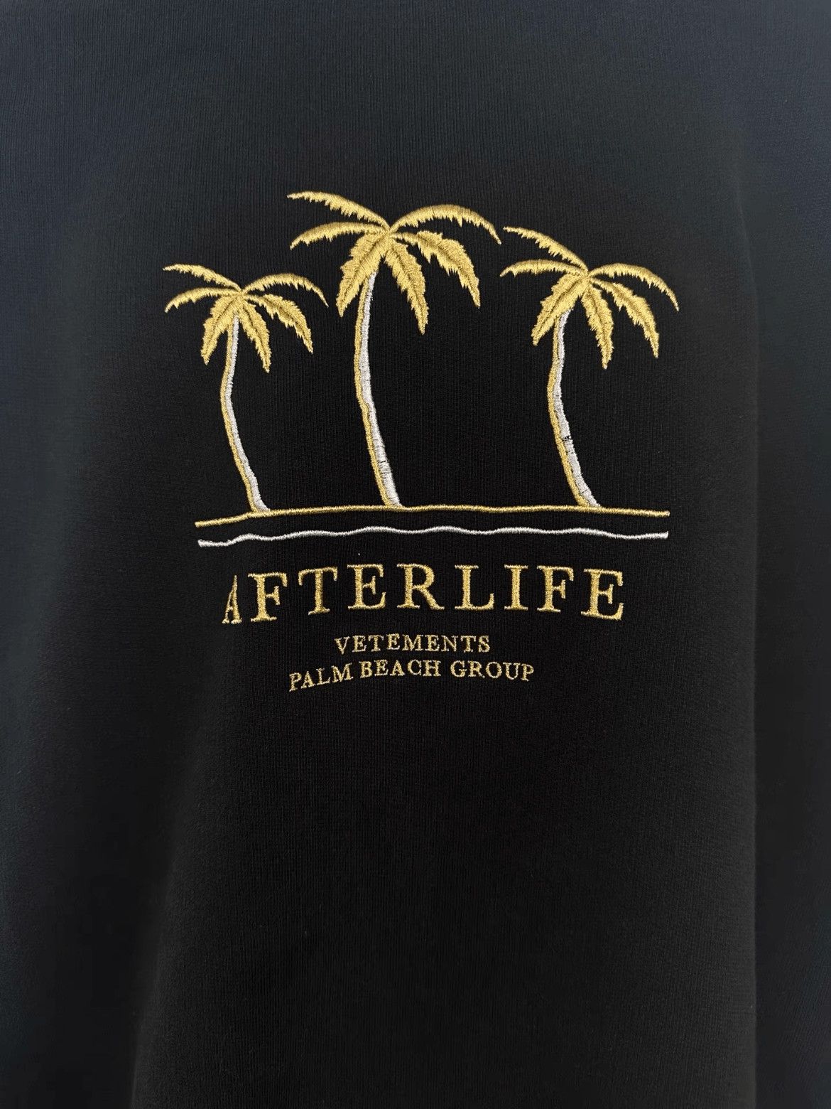 Vetements Palm Tree Stitches Sweatshirt