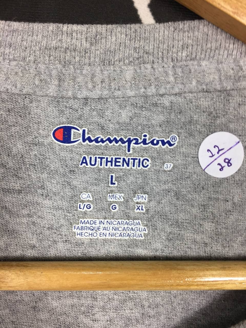 Champion × Vintage Champion Authentic Stony Brook University Seawolves Tee Size US L / EU 52-54 / 3 - 7 Thumbnail