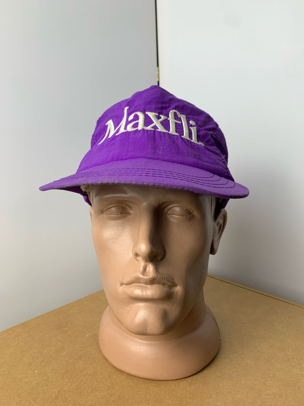 Vintage Vintage MaxFli cap hat made in USA purple rare Size ONE SIZE - 1 Thumbnail