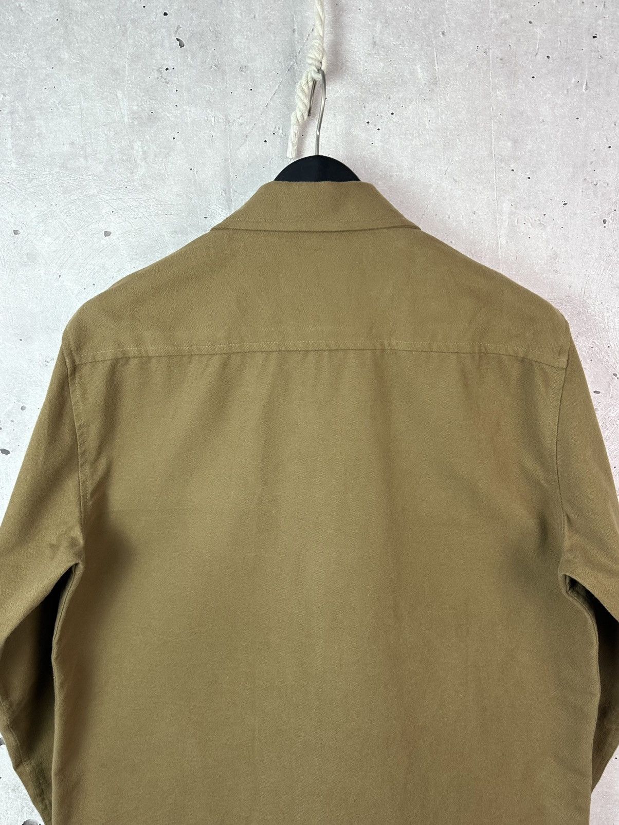 Folk Folk Mustard Patch Pocket Cotton Long Sleeve Light Jacket Size US L / EU 52-54 / 3 - 9 Thumbnail