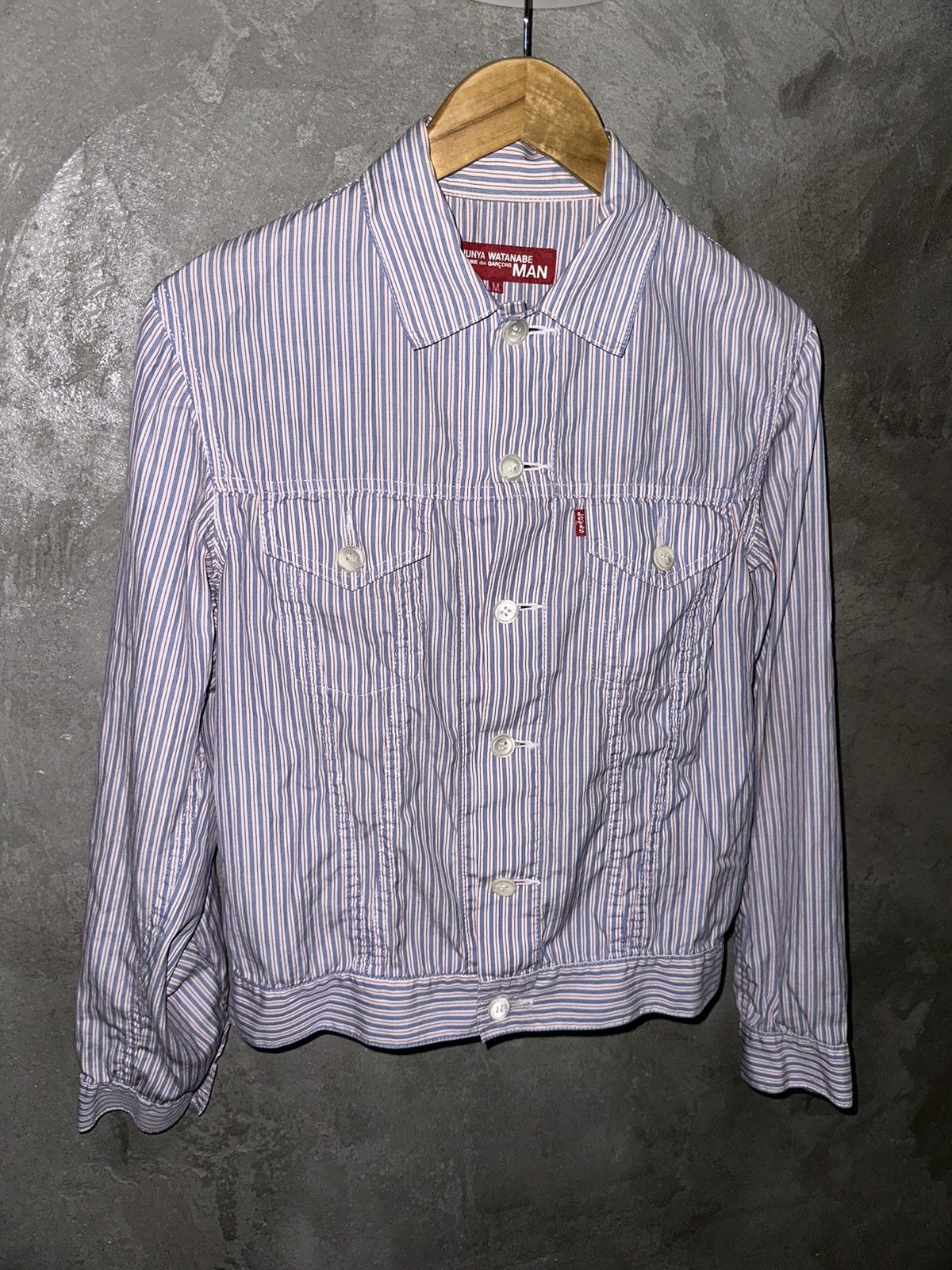Comme des Garcons AW2002 Junya Watanabe CDG X Levis Hickory Light Jacket Size US M / EU 48-50 / 2 - 4 Thumbnail