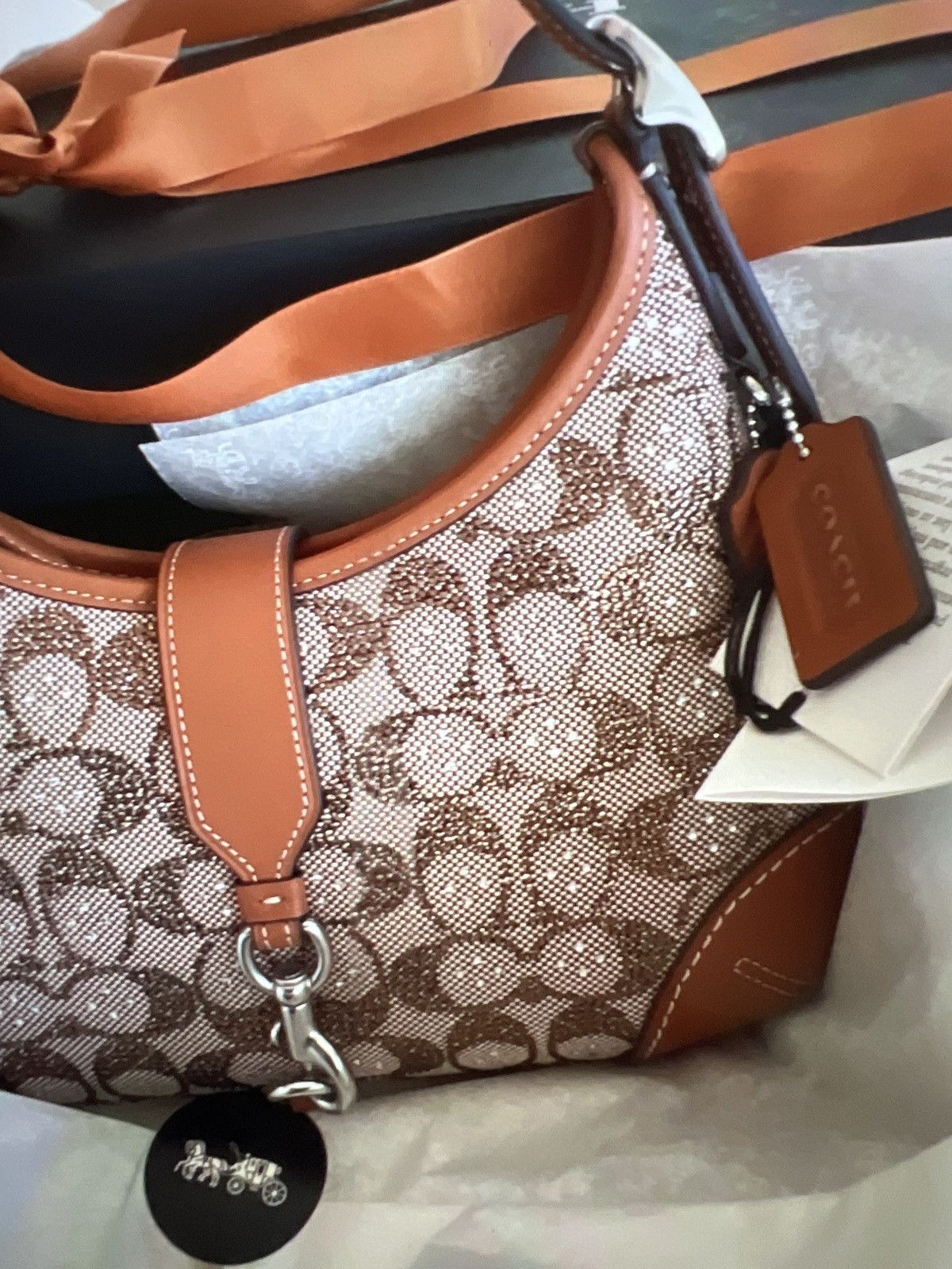 Coach Coach crystal hobo bag nee with tags 5 star seller Size ONE SIZE - 1 Thumbnail