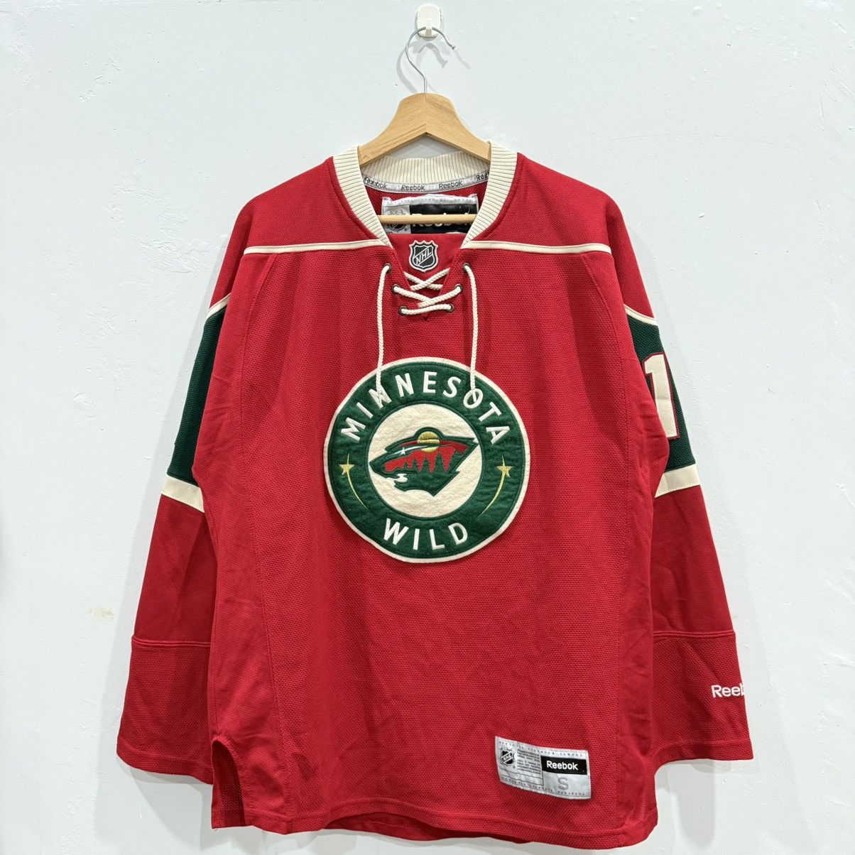 NHL Minnesota Wild Reebok Hockey 2012 Jersey Size US S / EU 44-46 / 1 - 1 Thumbnail