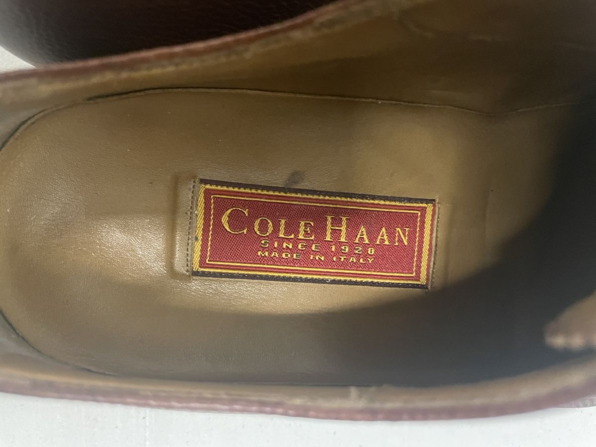 Cole Haan × Vintage Pebbled Leather Cap Toe Oxford Size US 9.5 / EU 42-43 - 10 Thumbnail