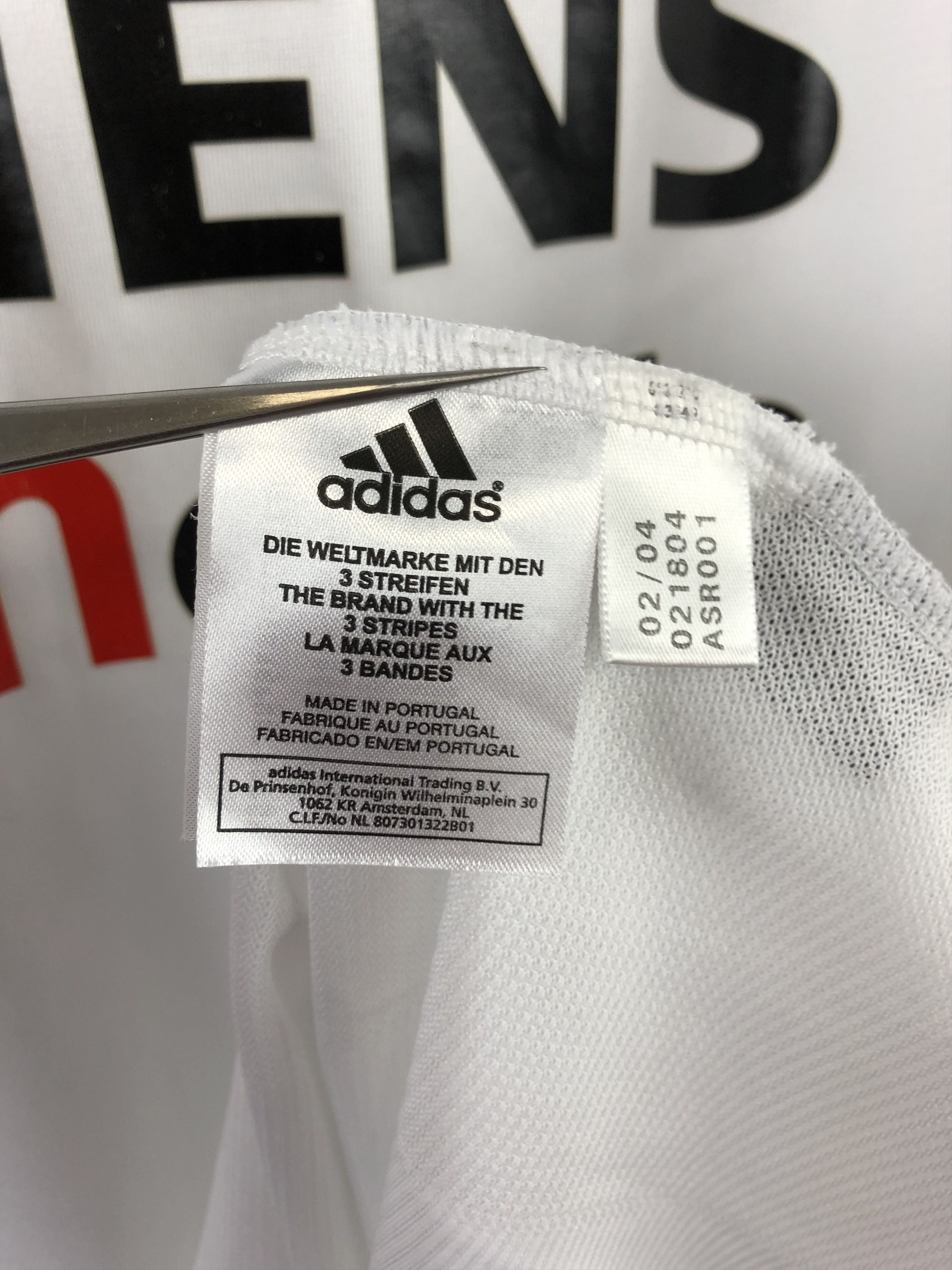 Adidas Real Madrid football shirt Soccer #10 Robinho Jersey Tee Size US XL / EU 56 / 4 - 13 Thumbnail