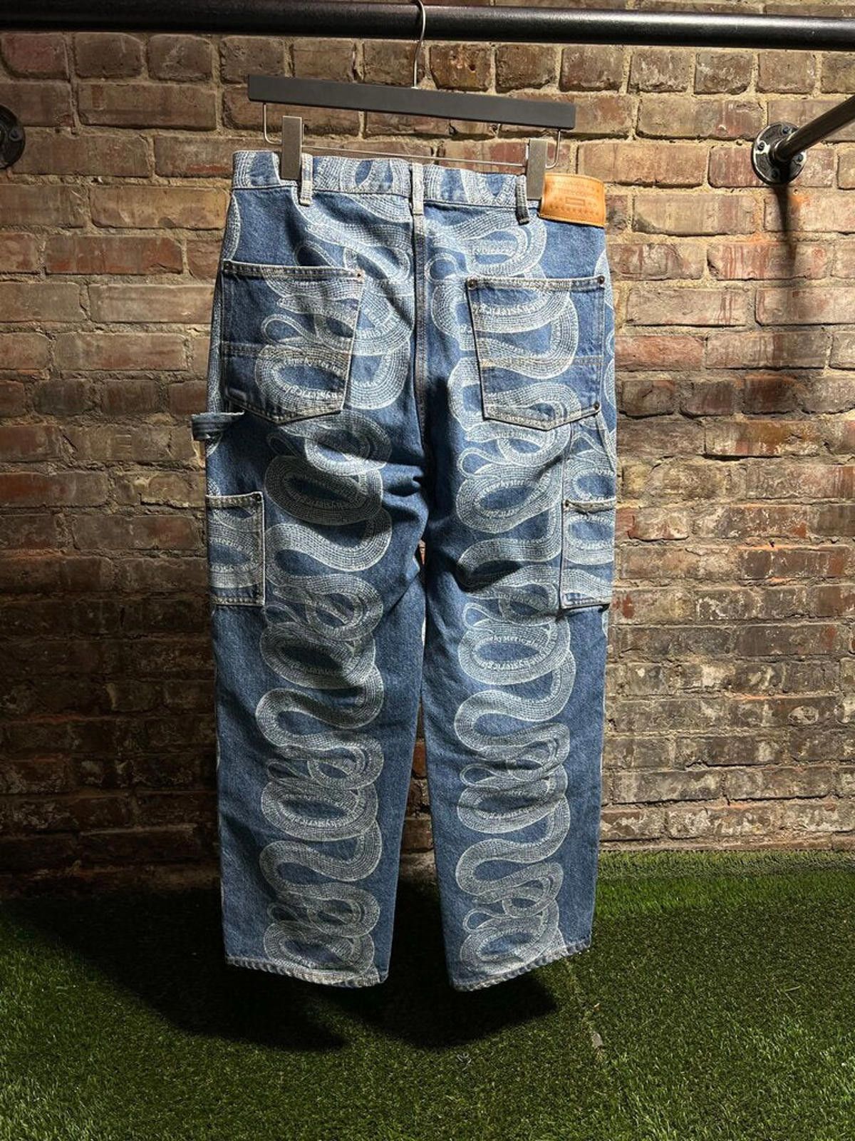Supreme Supreme x Hysteric Glamour Snake Denim Sz. 30 Size ONE SIZE - 2 Thumbnail